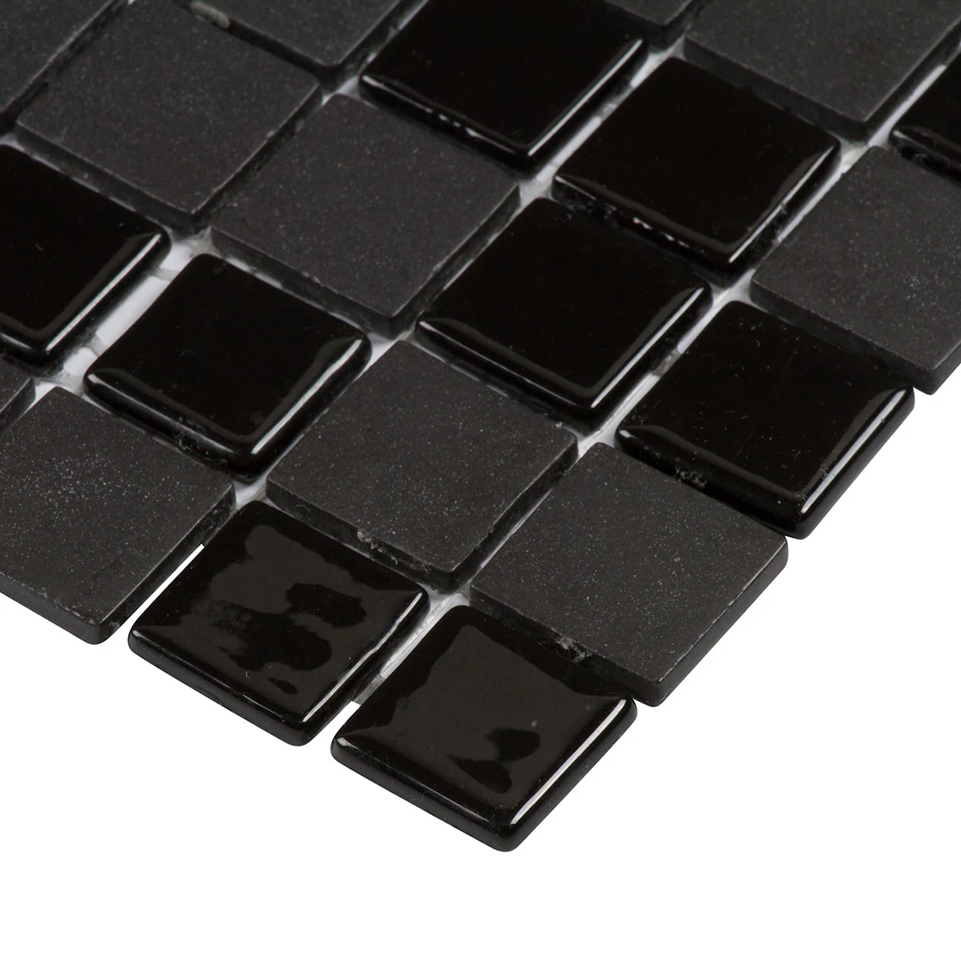 Pop Culture Square Mosaic 12X12 Black Textured - Image 3