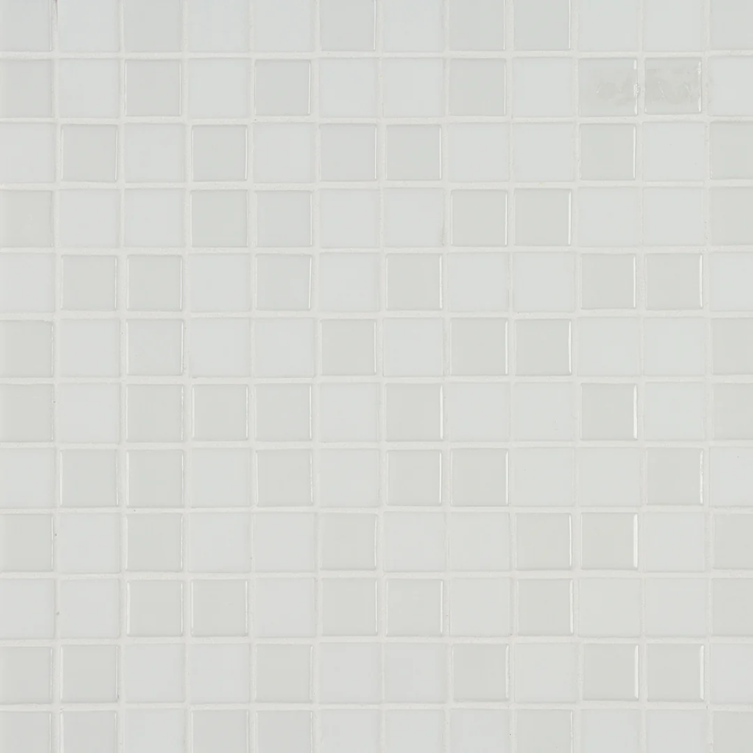 Pop Culture Square Mosaic 12X12 White Textured