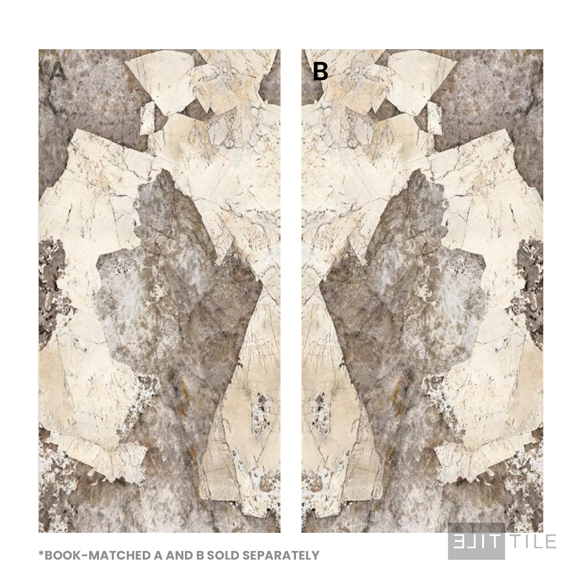 Porcelain Slabs 63X126 Patagonia Polished Book-Matched B - Image 3