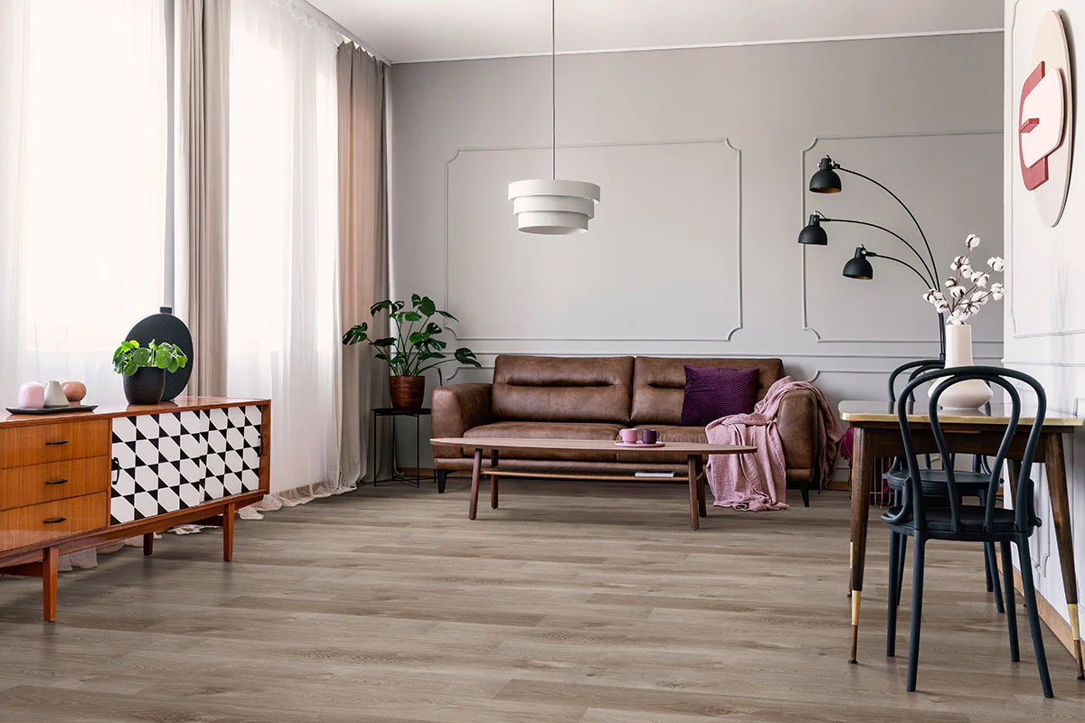 Prescott Whitfield Gray 7X48 Low Gloss Luxury Vinyl Plank - Image 4