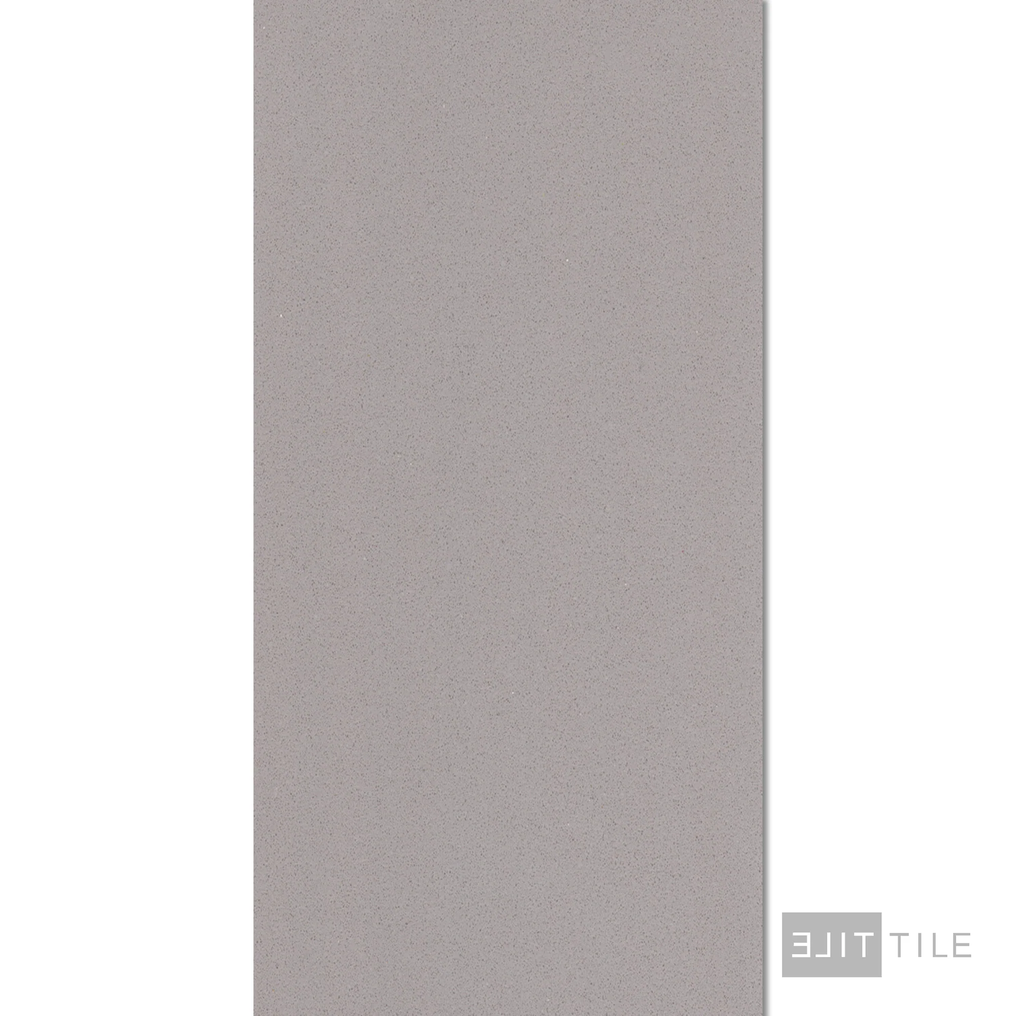 Quartz Prefab Countertop Right 9'X2' French Grey Polished