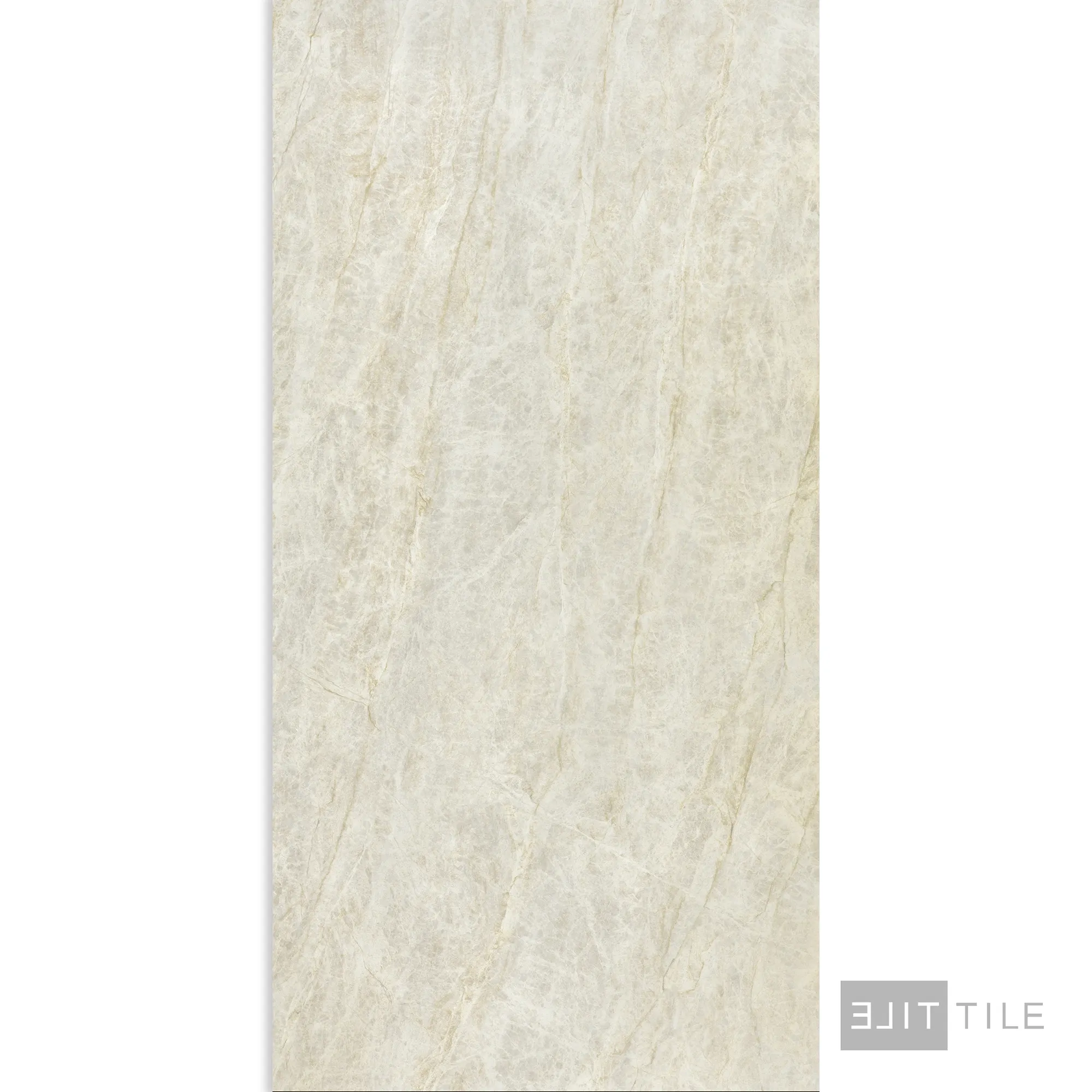 Quartz Prefab Countertop Left 9'X'2'  Naica Polished