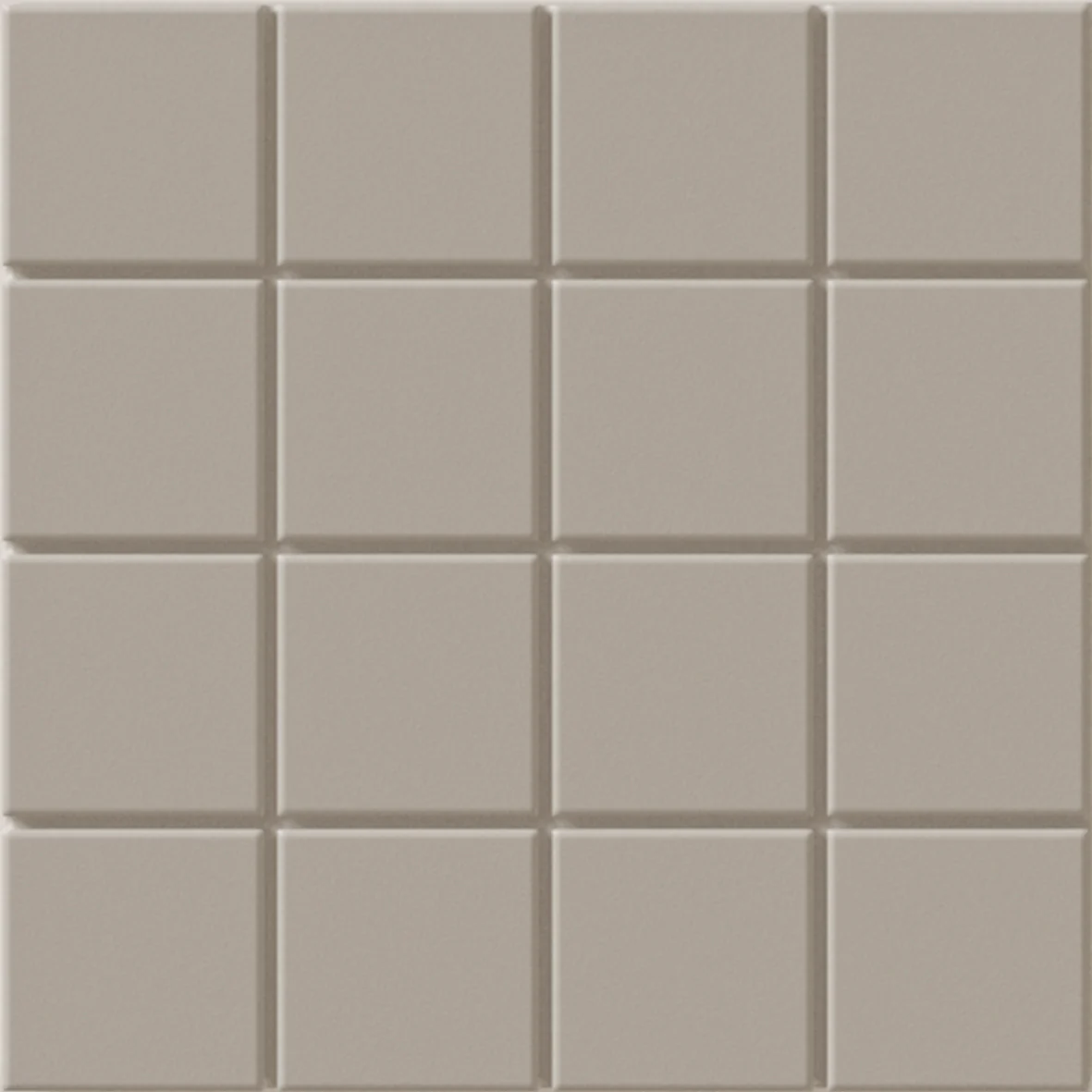 Raster Grid S Matte 6X6 Ash