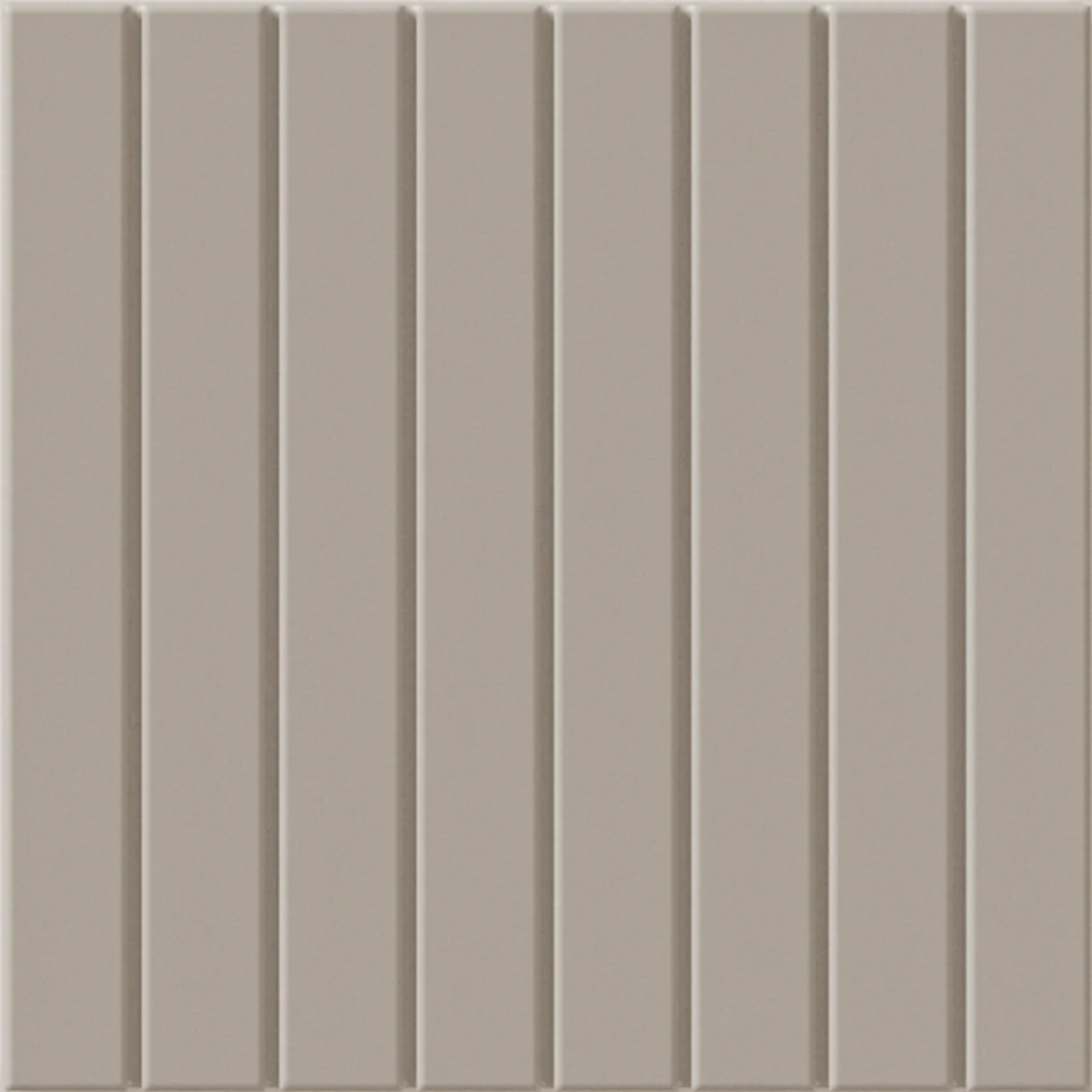 Raster Lines S Matte 6X6 Ash