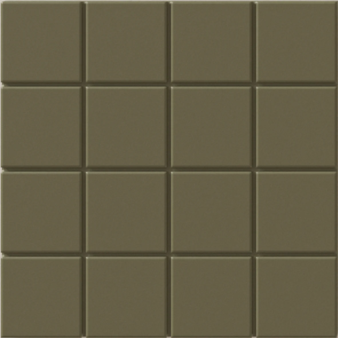 Raster Grid S Matte 6X6 Moss