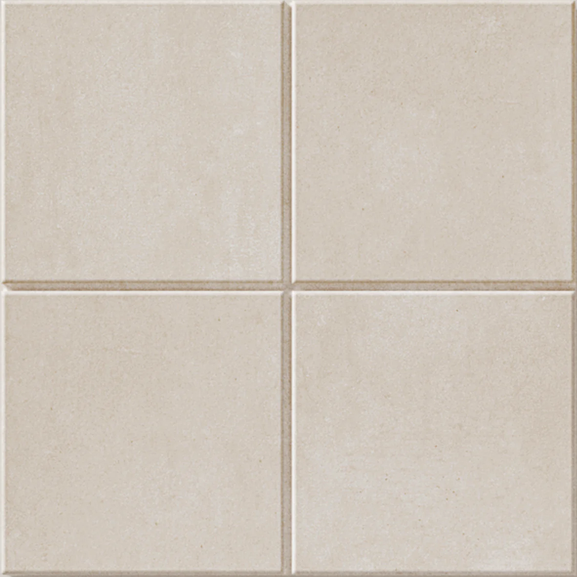Raster Grid M Matte 6X6 Off White