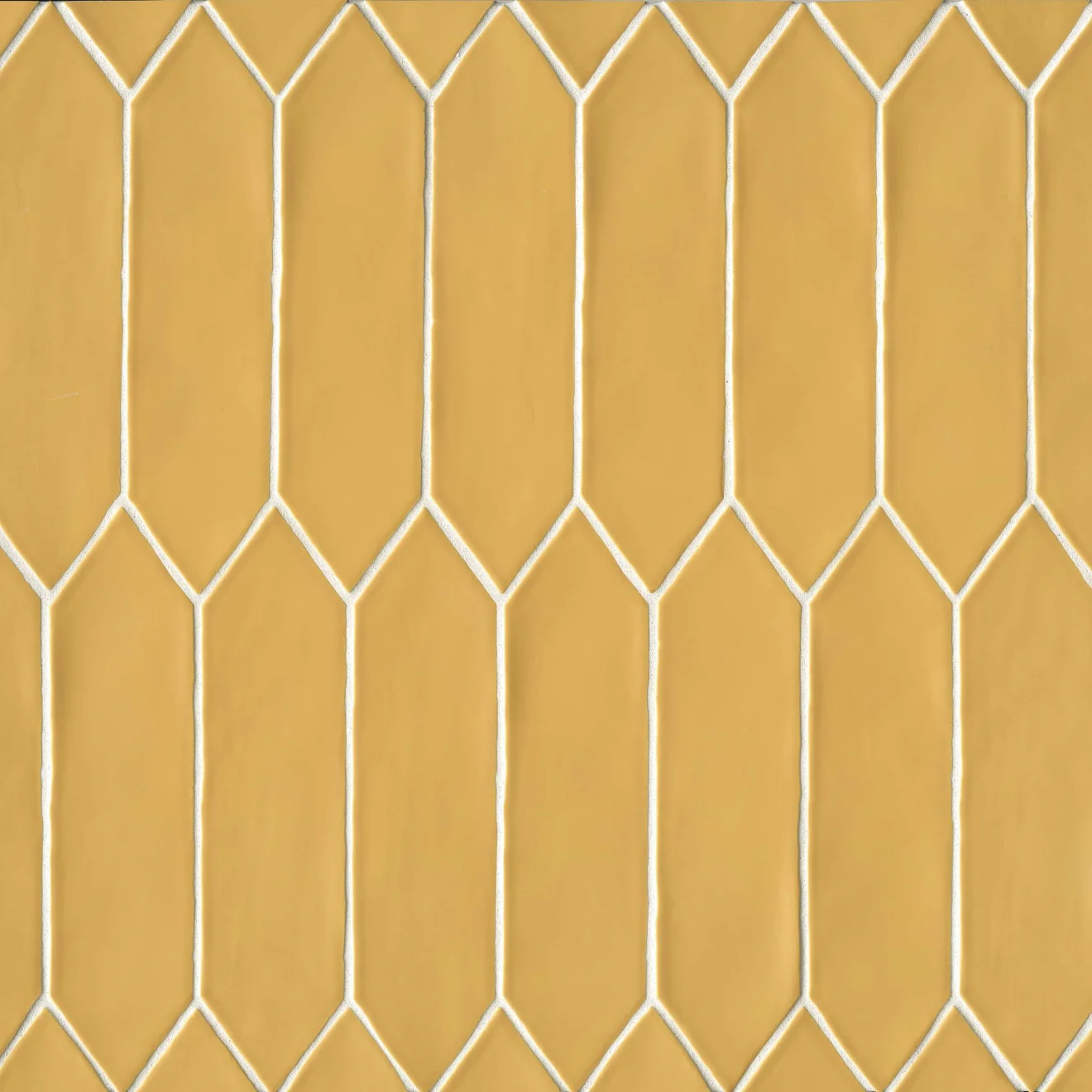 Reine Glazed Ceramic Field Tile 3X12 Golden Matte