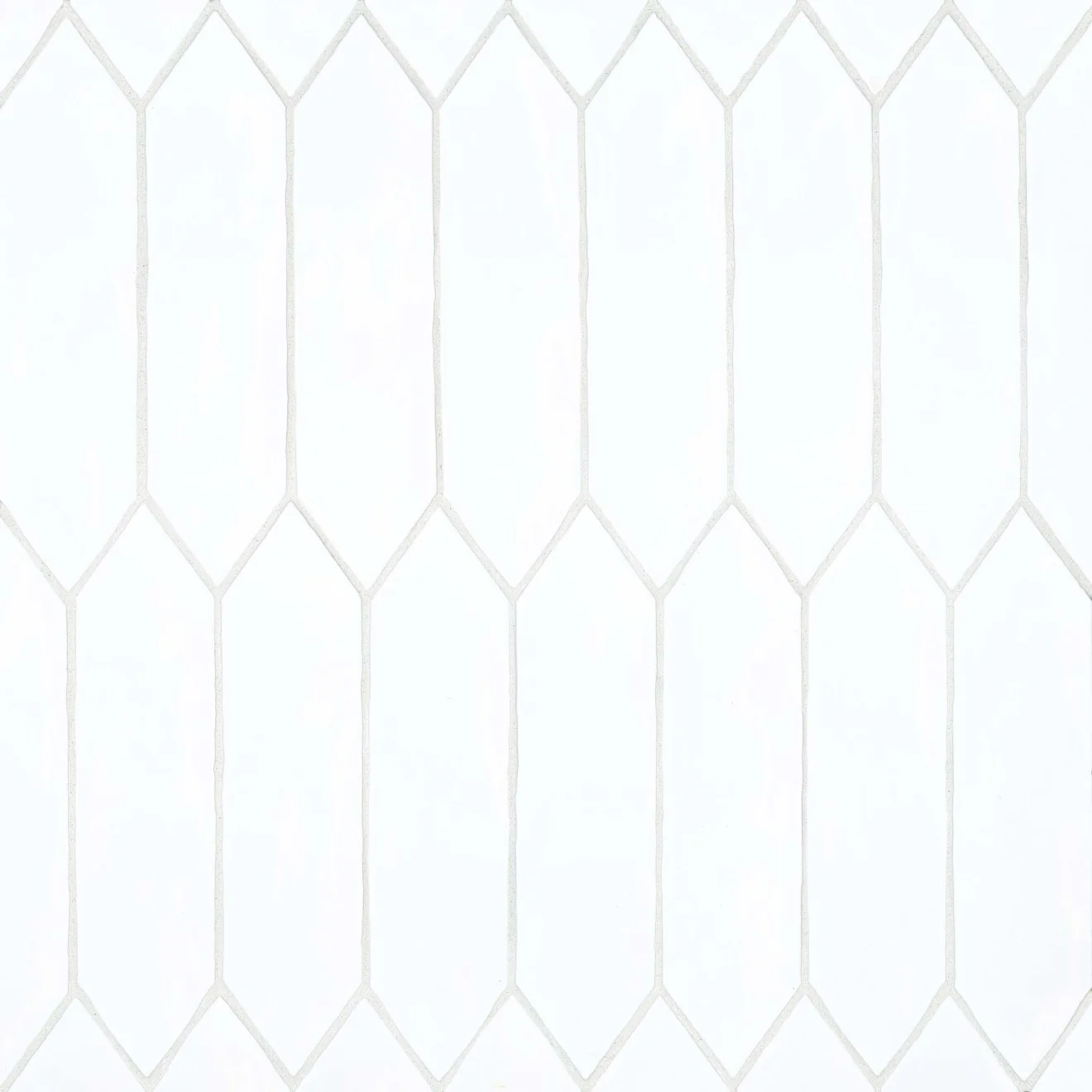Reine Glazed Ceramic Field Tile 3X12 White Gloss