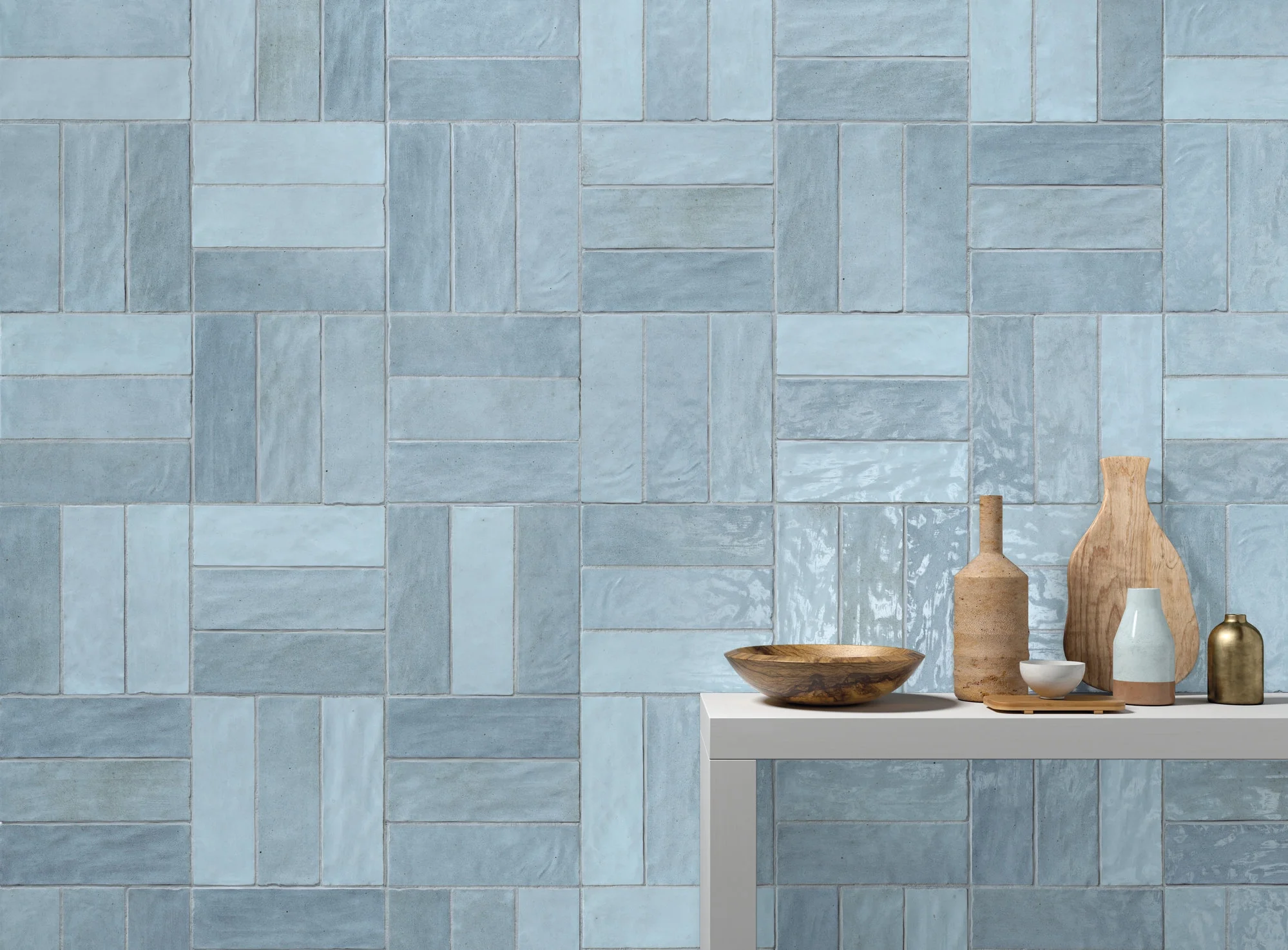 Riad Wall Tile 2.6X7.9 Sky Glossy - Image 2