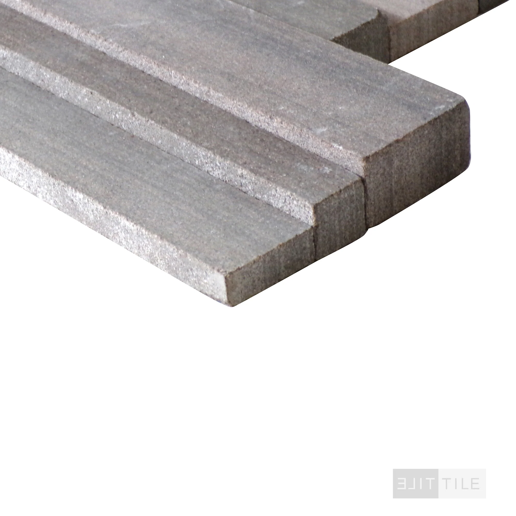 Rockmount 3D Sandstone Stacked Stone Panel 6X24 Brown Wave Honed - Image 4