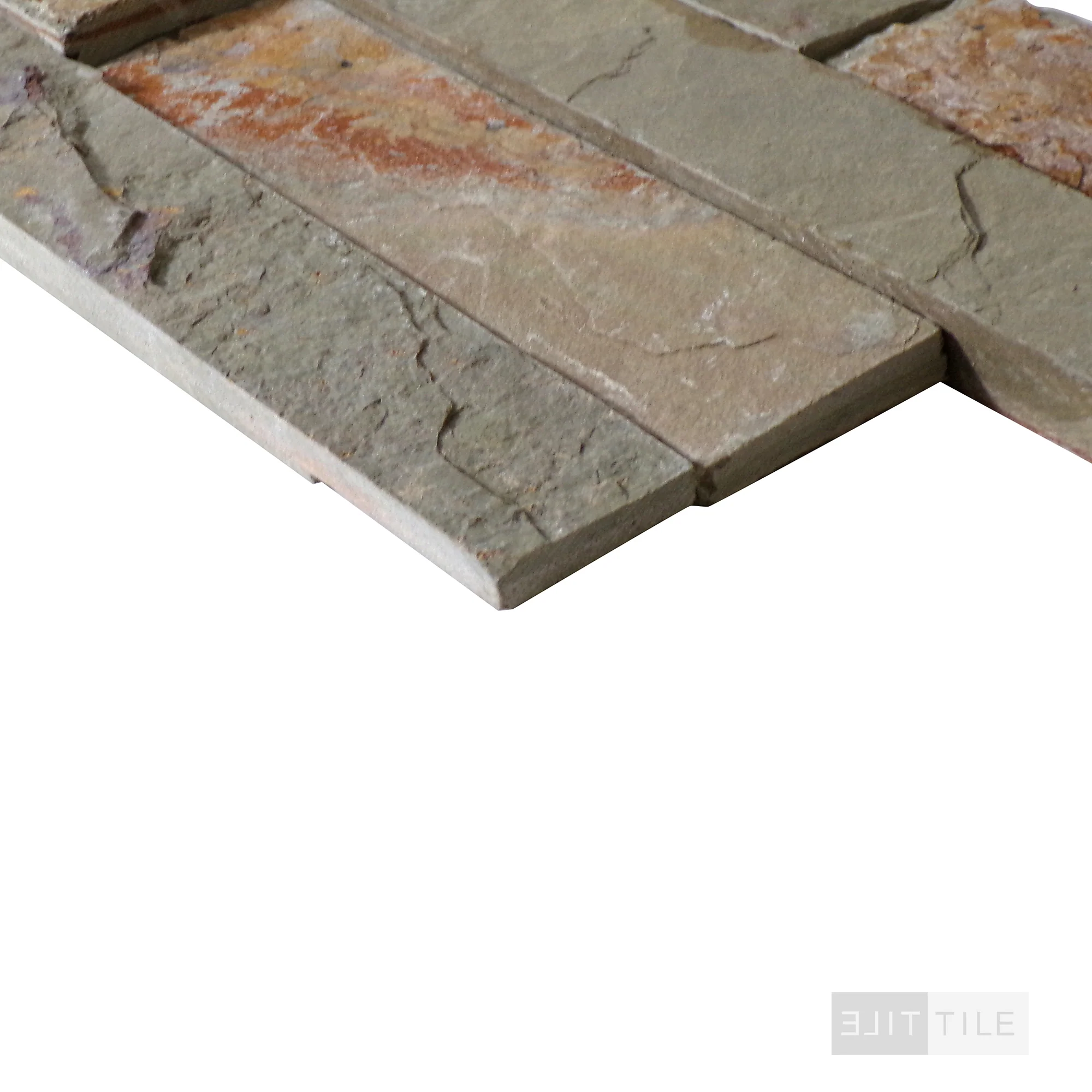 Rockmount Slate Mini Ledger Panel 4.5X16 Gold Rush Splitface - Image 4