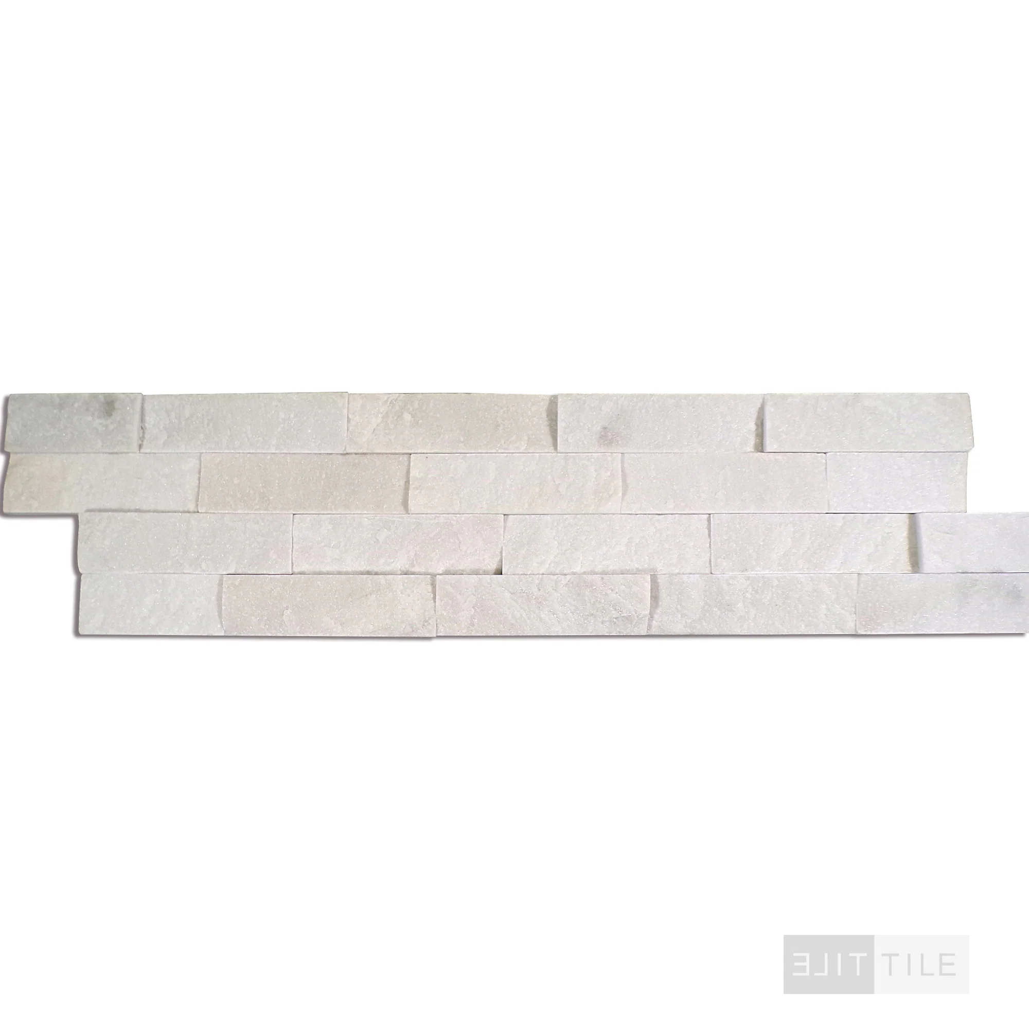 Rockmount Quartzite Stacked Stone Panel 6X24 Honey Splitface - Image 3