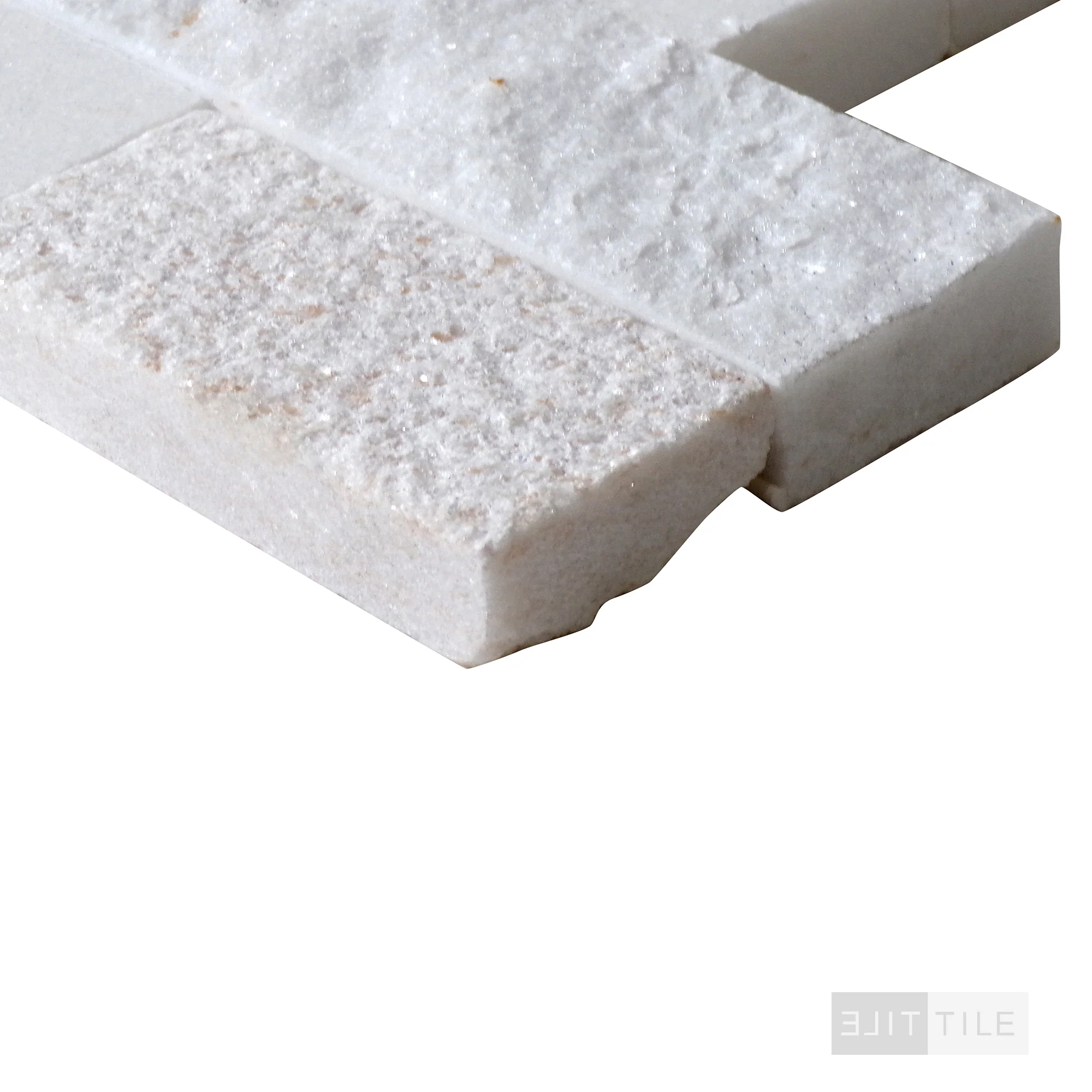Rockmount Marble Ledger Panel 6X24 White Multi Finish - Image 4