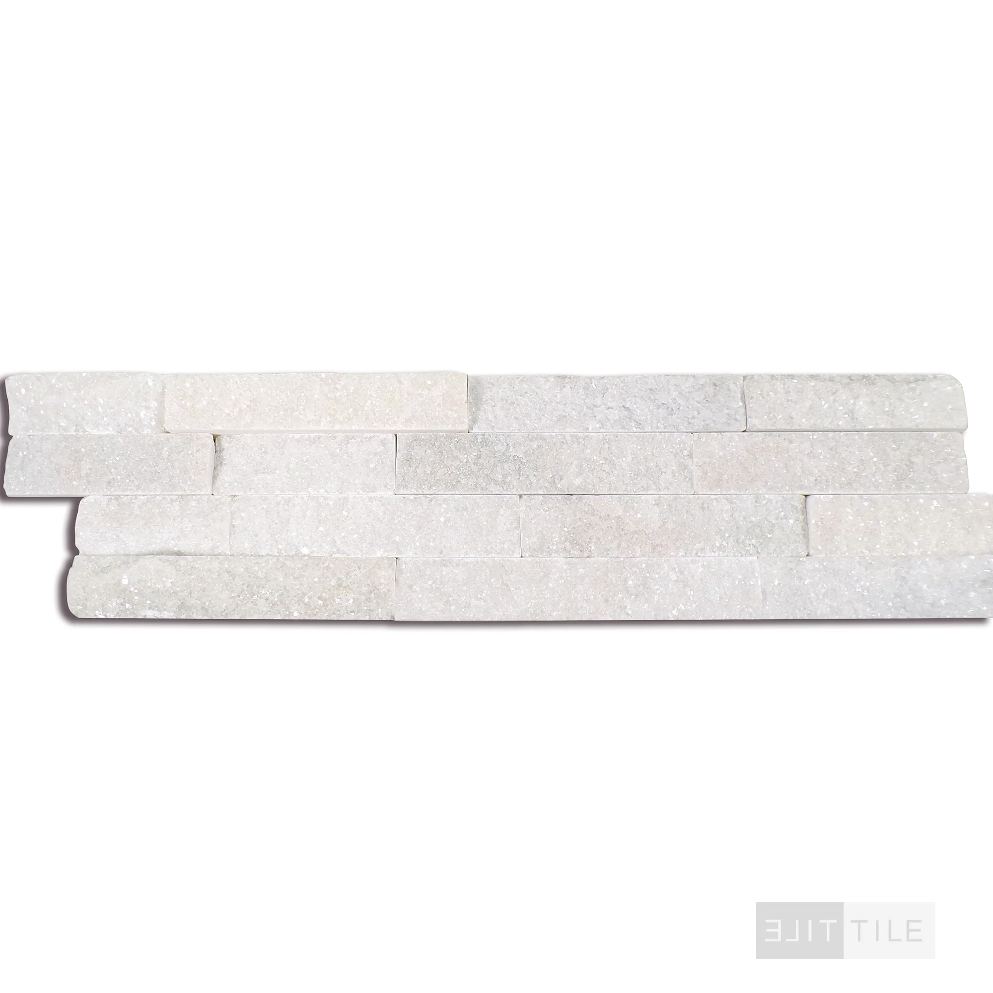 Rockmount Marble Ledger Panel 6X24 White Splitface - Image 3