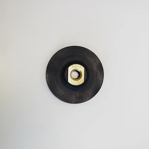 Rubber Backer Pad Thin 4 in