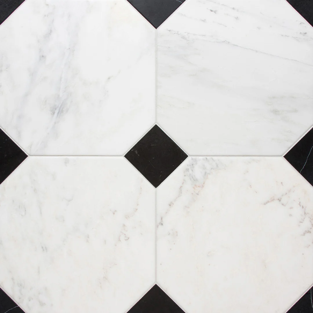 Rue Pierre 12X12 Blanc Antique