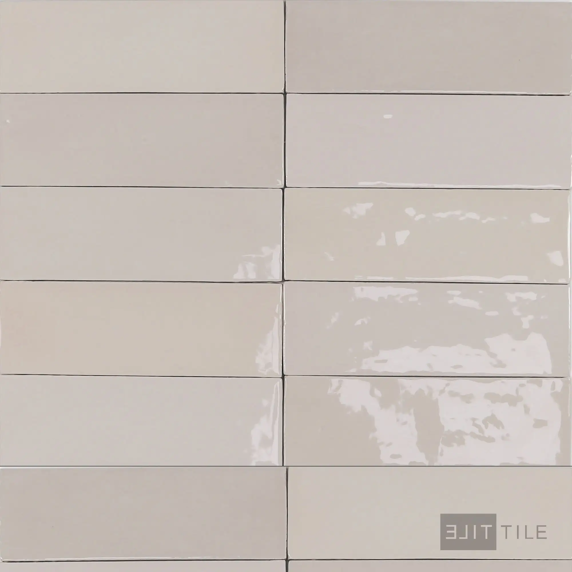 Safi Ceramic Field Tile 2X6 Nude Glossy