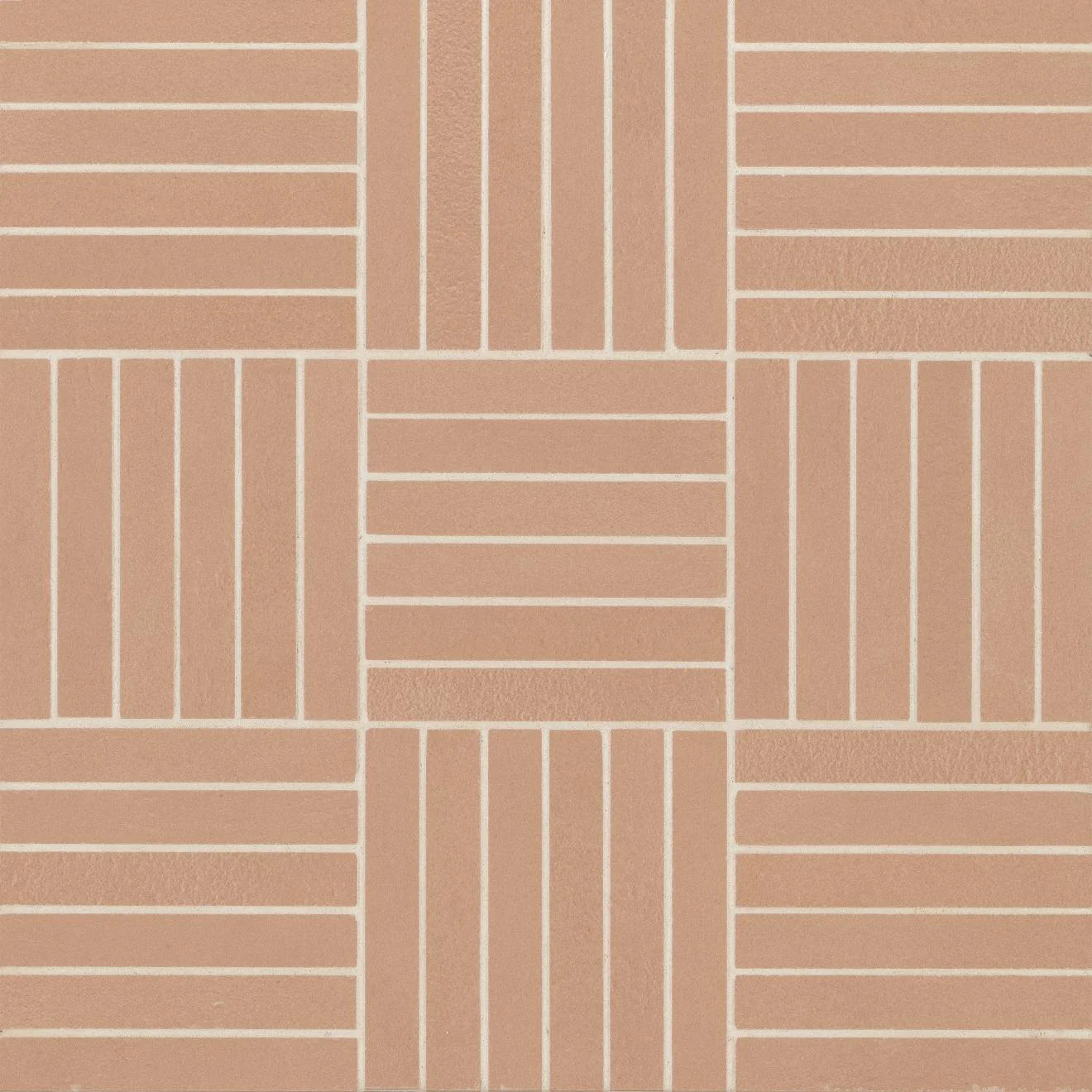 Sahara 5/8X4 Crosshatch Mosaic Matte 11.75X11.75 Cotto