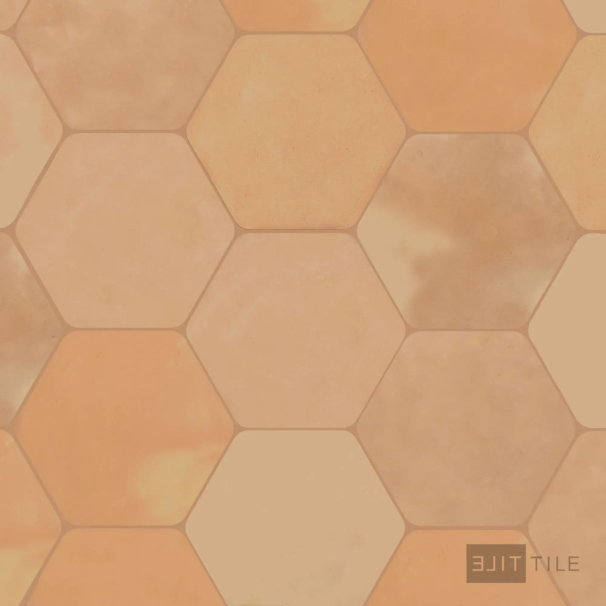 Saltillo Regular Terracotta Paver 8X8 Salmon Natural