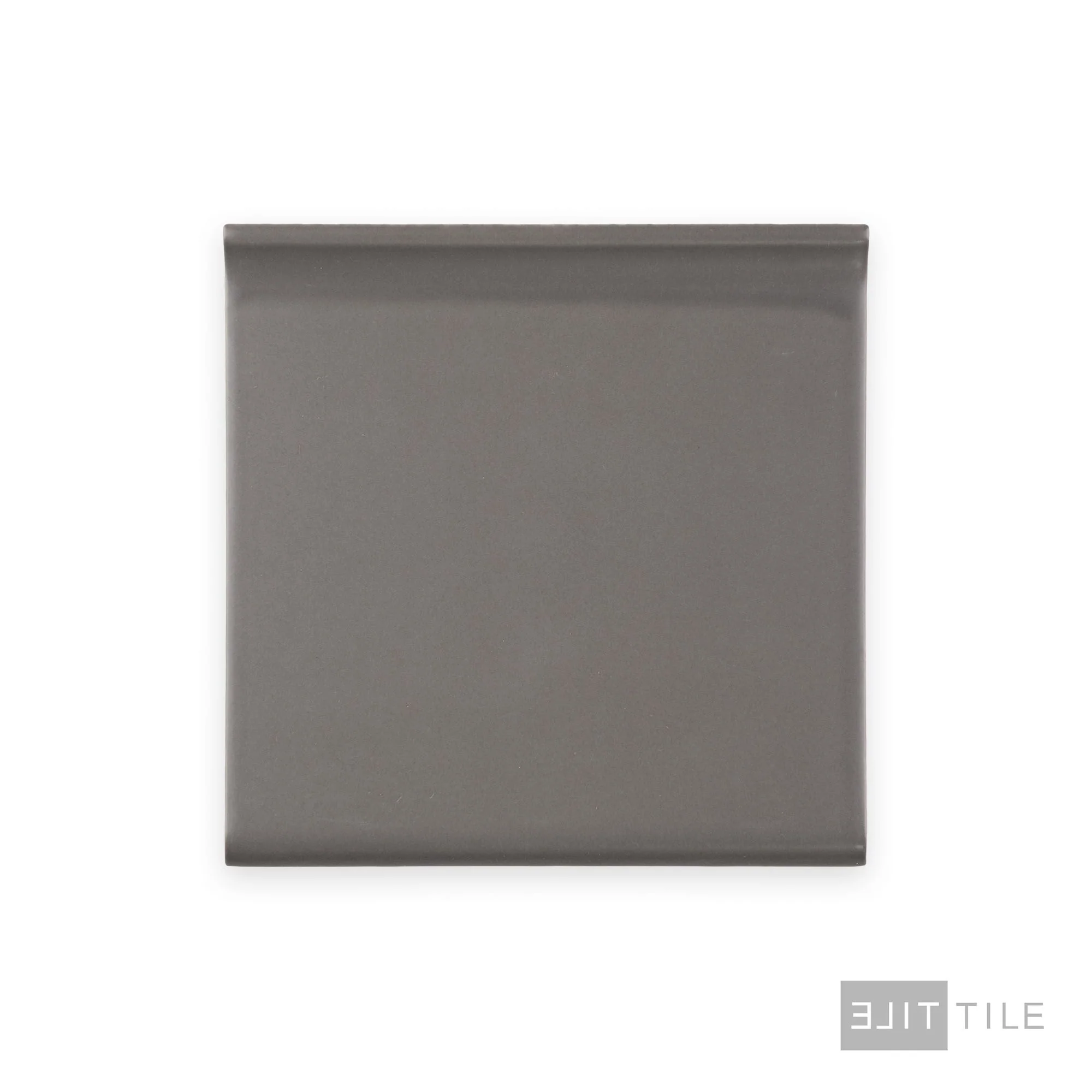 Sanitary Cove Base 6X6 Dark Gray Matte