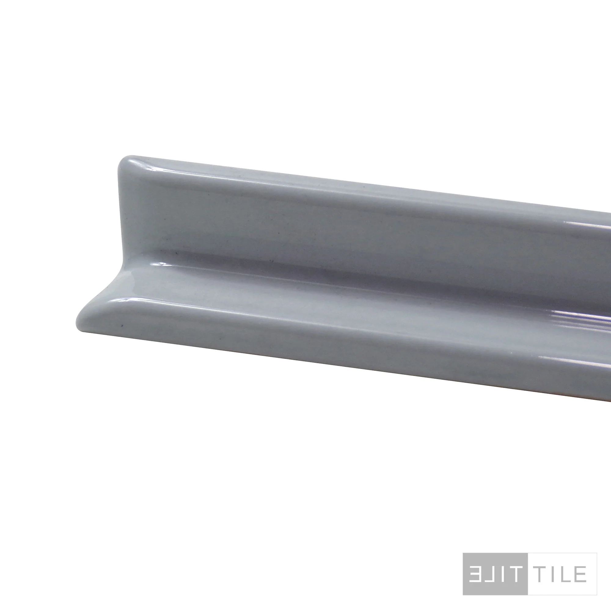 Sanitary Restaurant Cove Base Inside Corner 1X6 Grey Glossy - Image 3