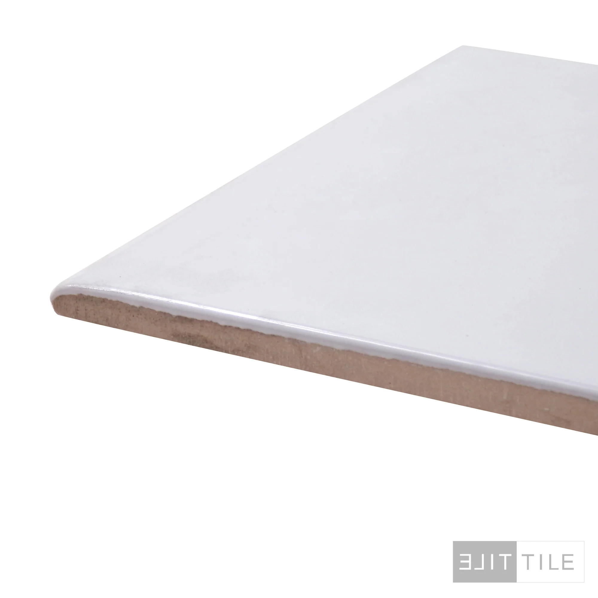 Sanitary Restaurant Cove Base 6X6 White Glossy - Image 4