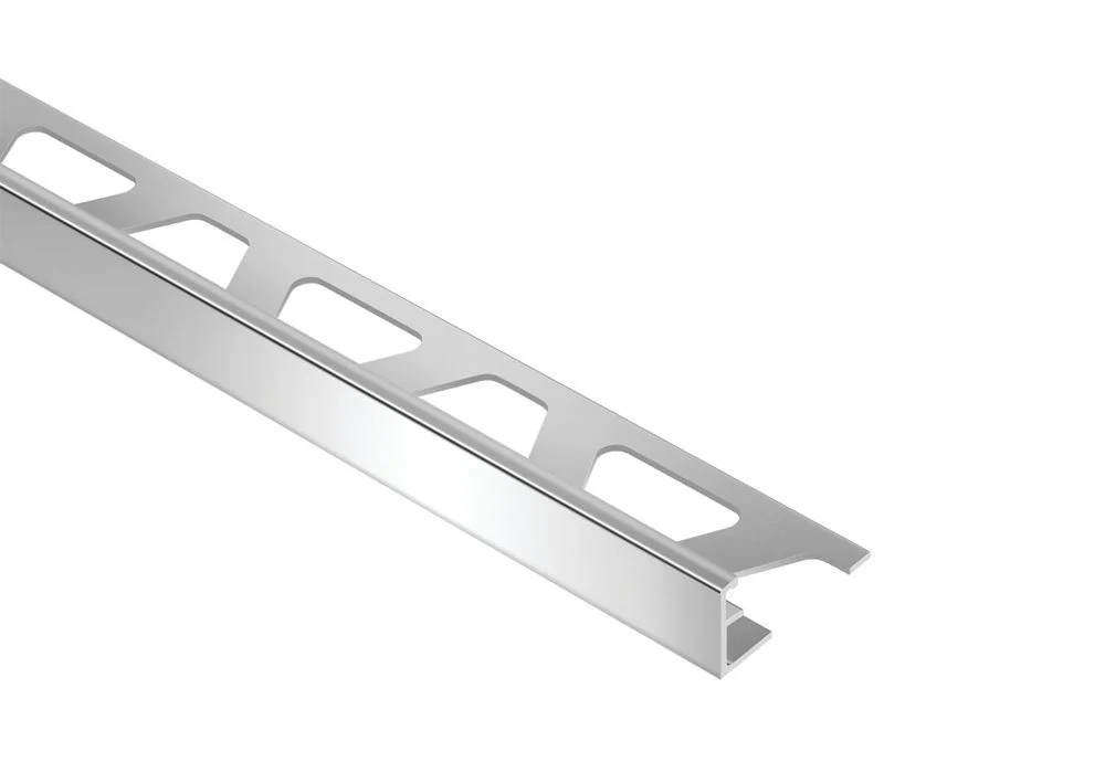 Schiene Jolly Edge Trim Alum Polished Chrome Anodized 3/8 in A100ACG/300