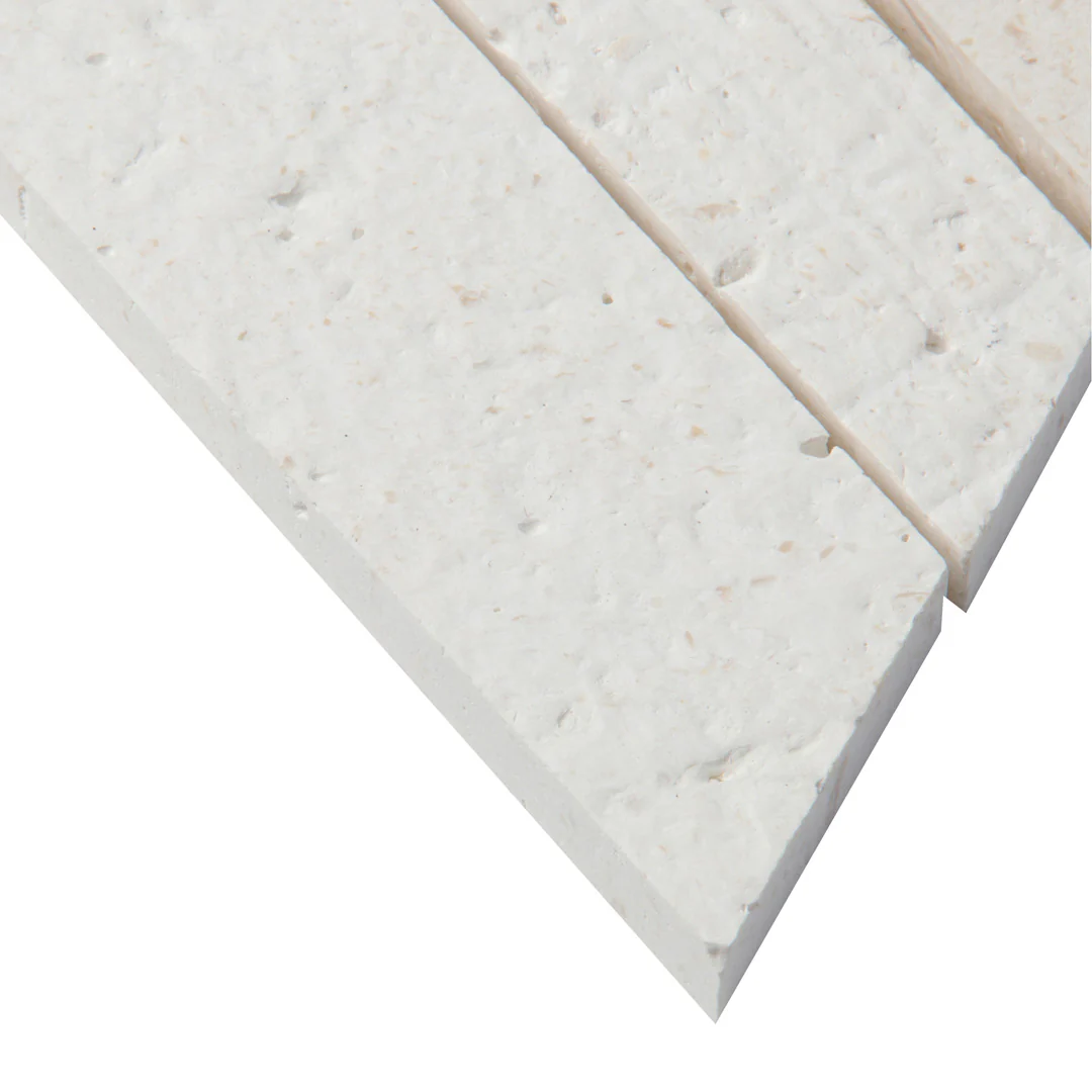 Shift Chevron Mosaic 8-1/4X7-5/8 Cream Textured - Image 3