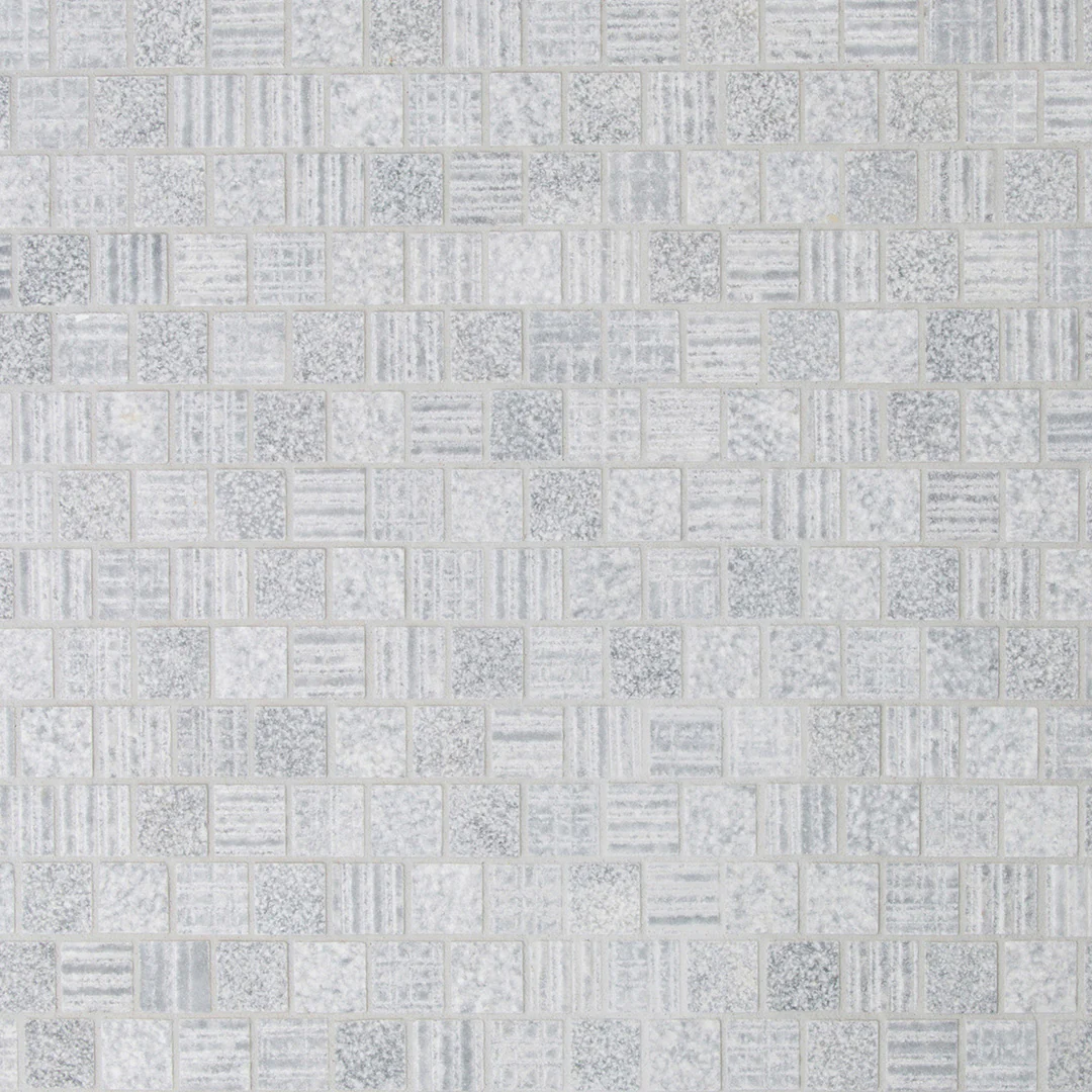 Shift Shuffle Square Mosaic 12X12 Grey Textured