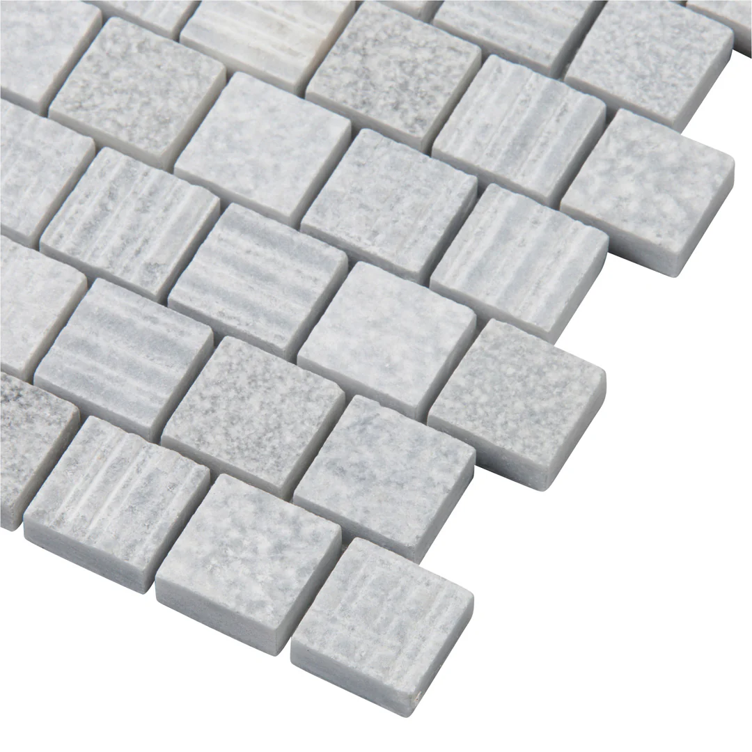 Shift Shuffle Square Mosaic 12X12 Grey Textured - Image 3