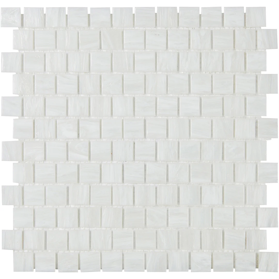 Shimmer Square Mosaic 12X12 Ocean Foam Textured - Image 2