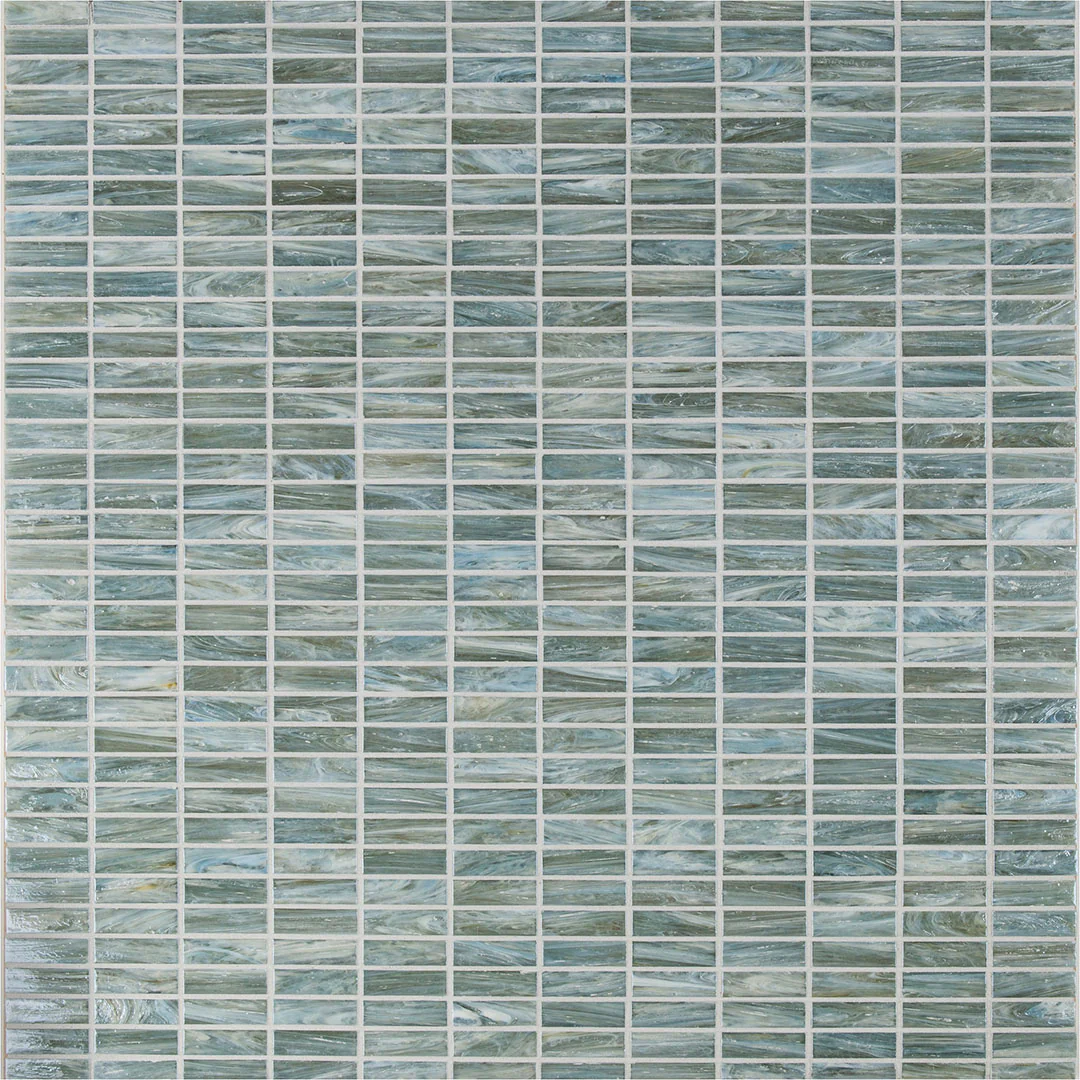 Shimmer Rectangle Mosaic 12X12 Waters Edge Textured