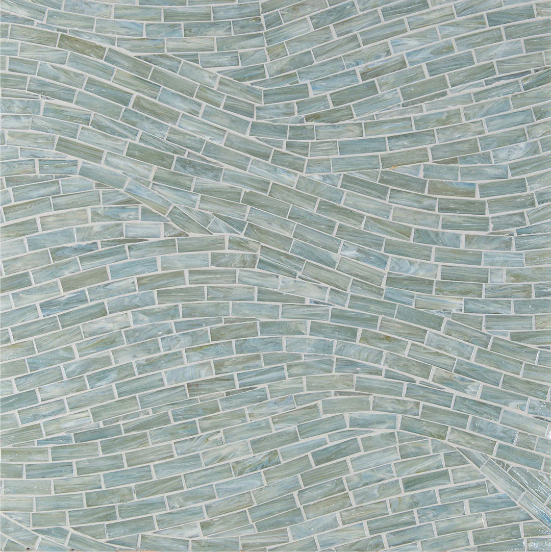 Shimmer Mosaic 24X24 Waters Edge Textured