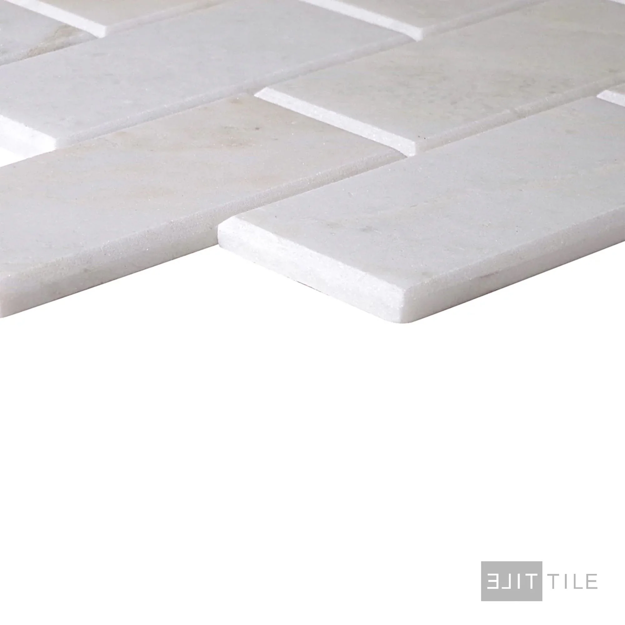 Simplystick Mosaix 2X4 Natural Stone Mosaic 12X12 Stormy Mist Honed - Image 3
