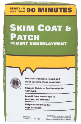 Skim Coat & Patch Cement Underlayment 25 Lb. Bag