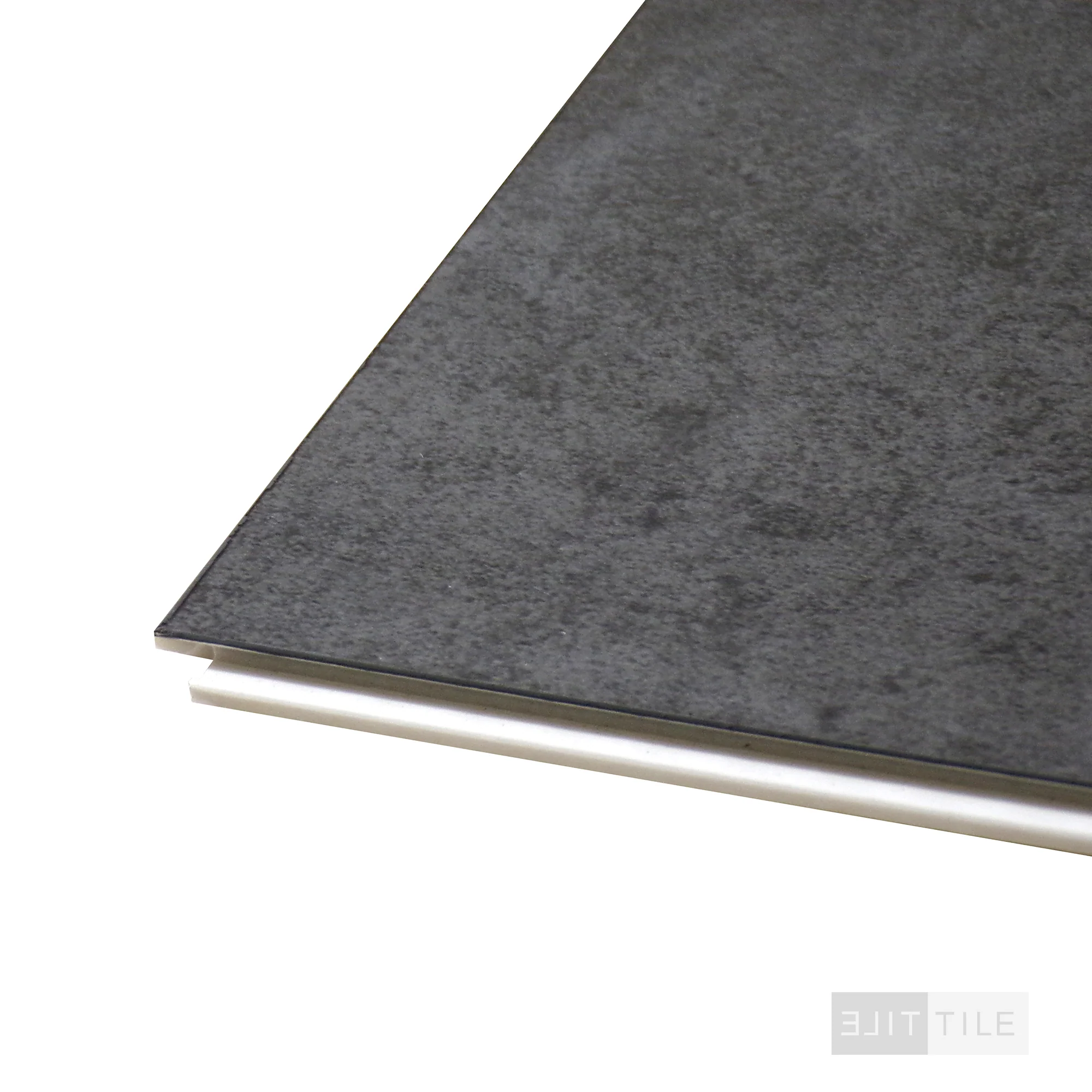 SPC Cement Look Tile 12X24 S02 Charcoal Honed Matte - Image 3
