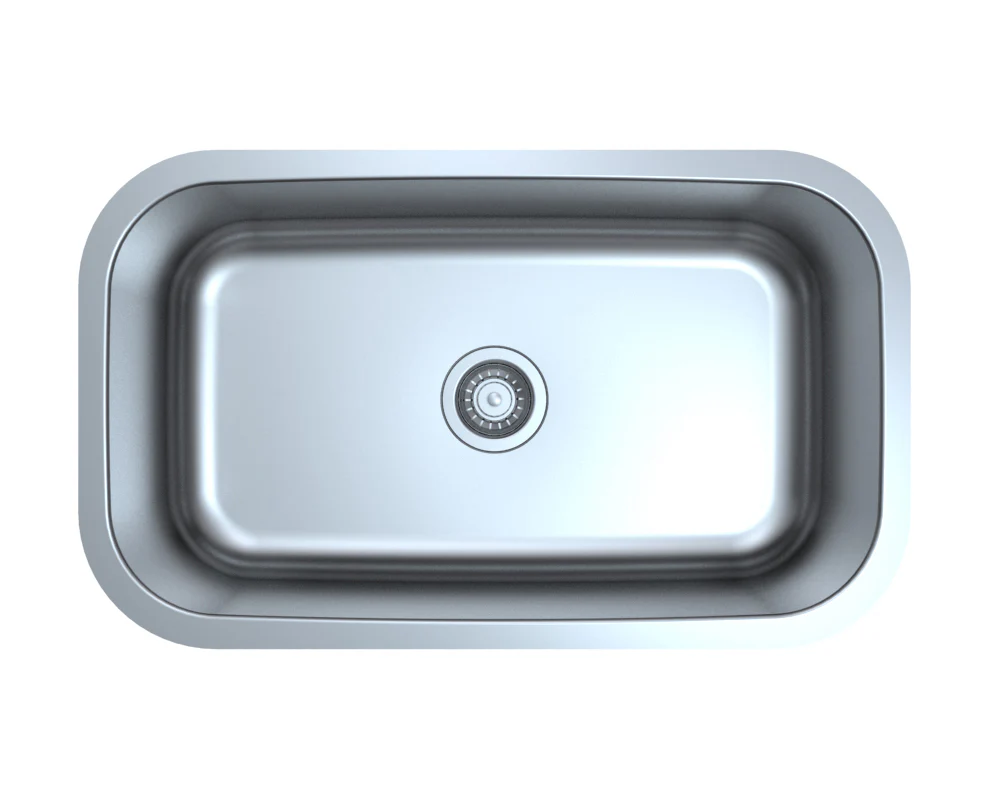 Stainless Steel Kitchen Sink 31-1/2X18-3/8