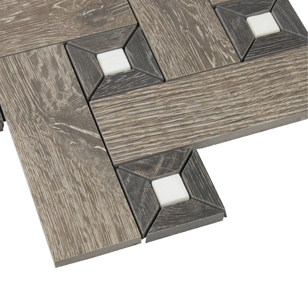 Sterling Row Tailor Made Mosaic 12X12 Charcoal Natural - Image 4