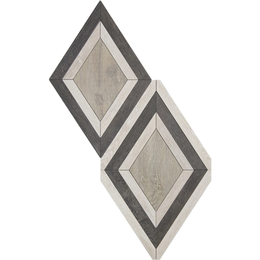 Sterling Row Mosaic 15-1/4X24-15/16 Charcoal Natural - Image 2