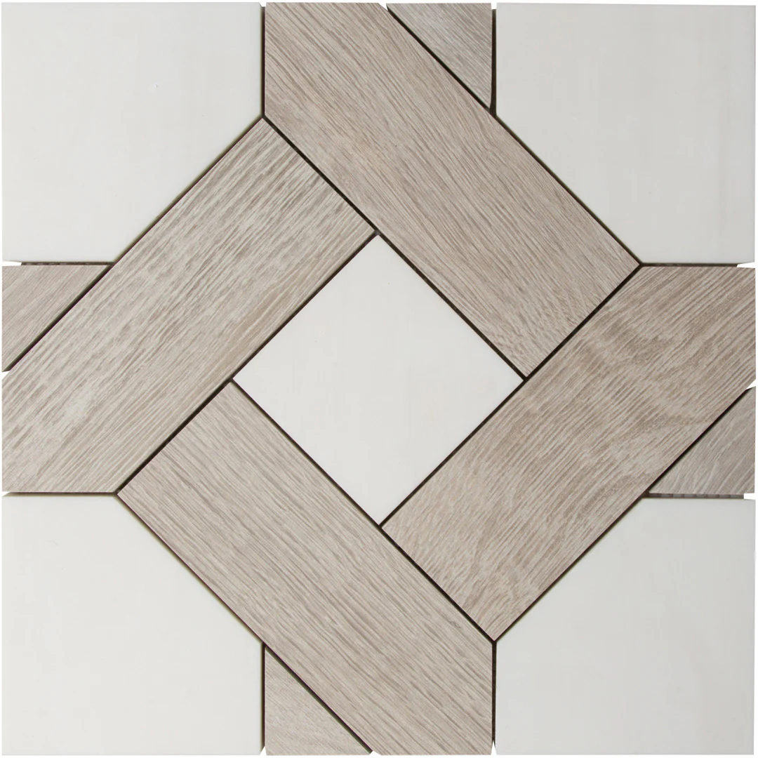 Sterling Row Classic Fit Mosaic 12X12 Linen Natural - Image 3