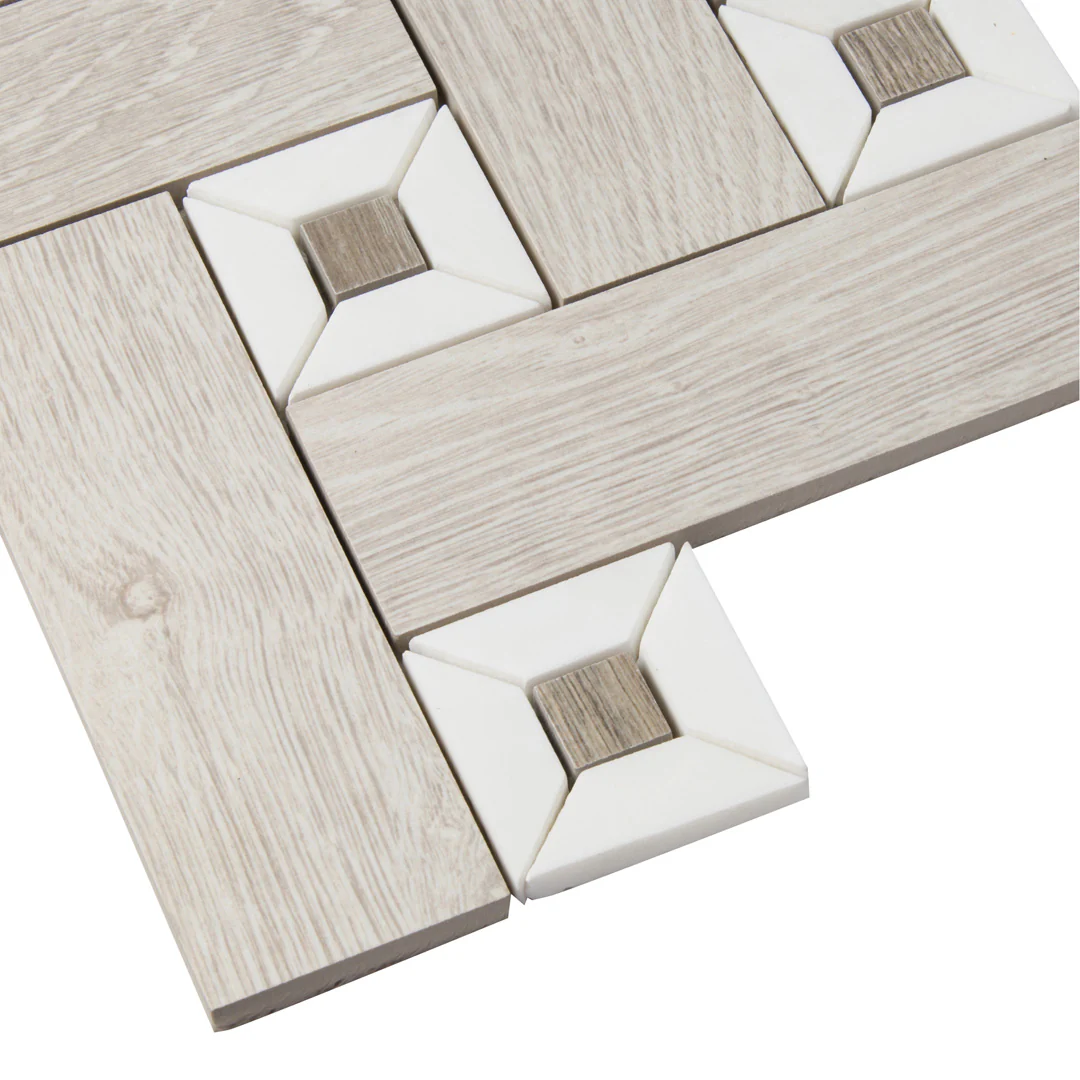 Sterling Row Tailor Made Mosaic 12X12 Linen Natural - Image 3