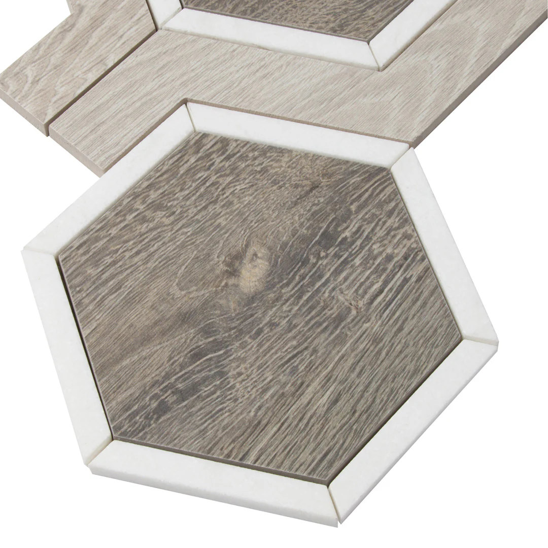 Sterling Row Buckle Mosaic 9-1/4X12 Linen Natural - Image 3