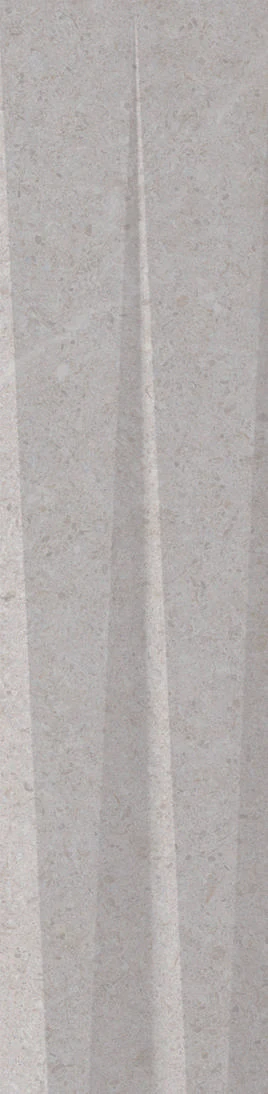 Stripes Transition Matte 3X12 White Stone