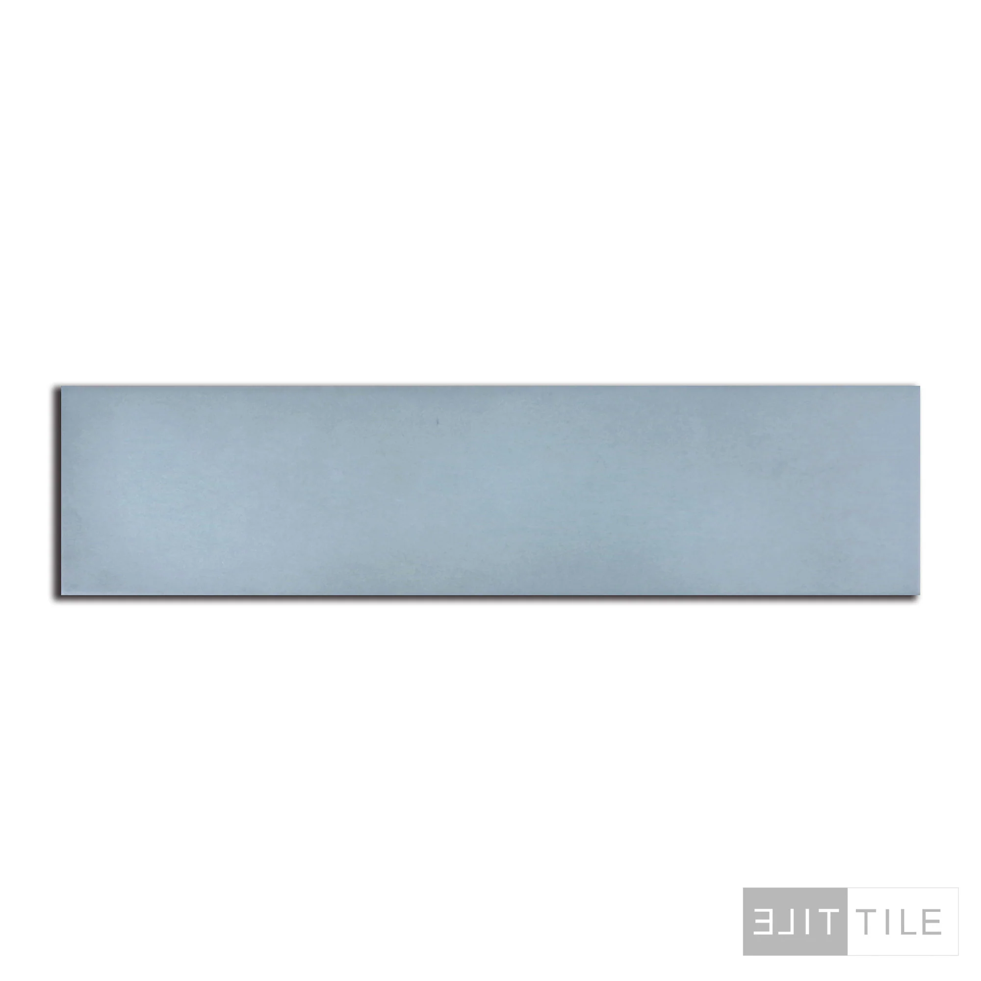 Stromboli Porcelain Tile 3.5X14.5 Bahia Blue Matte