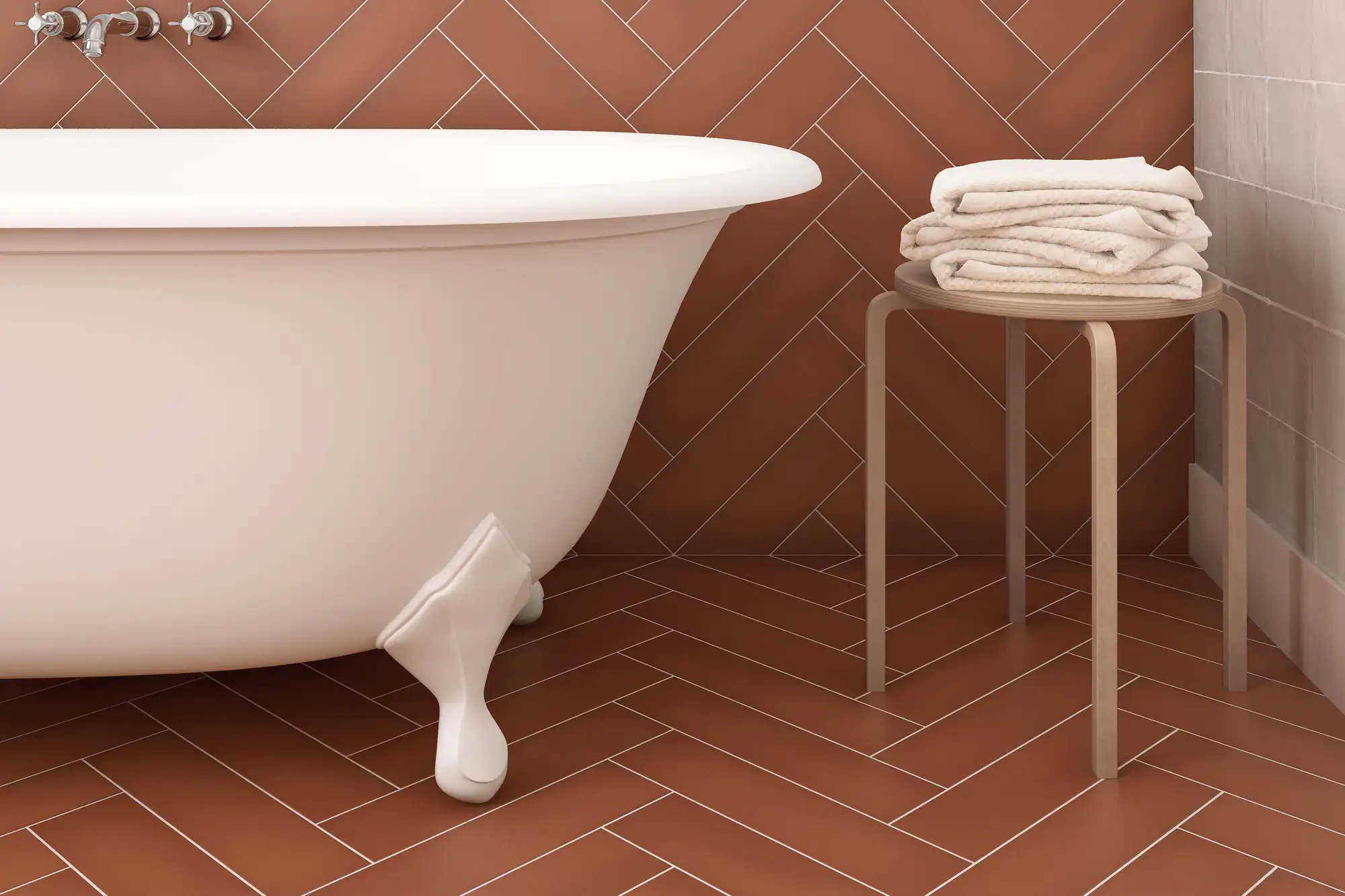 Stromboli Porcelain Field Tile 3.5X14.5 Canyon Matte - Image 2