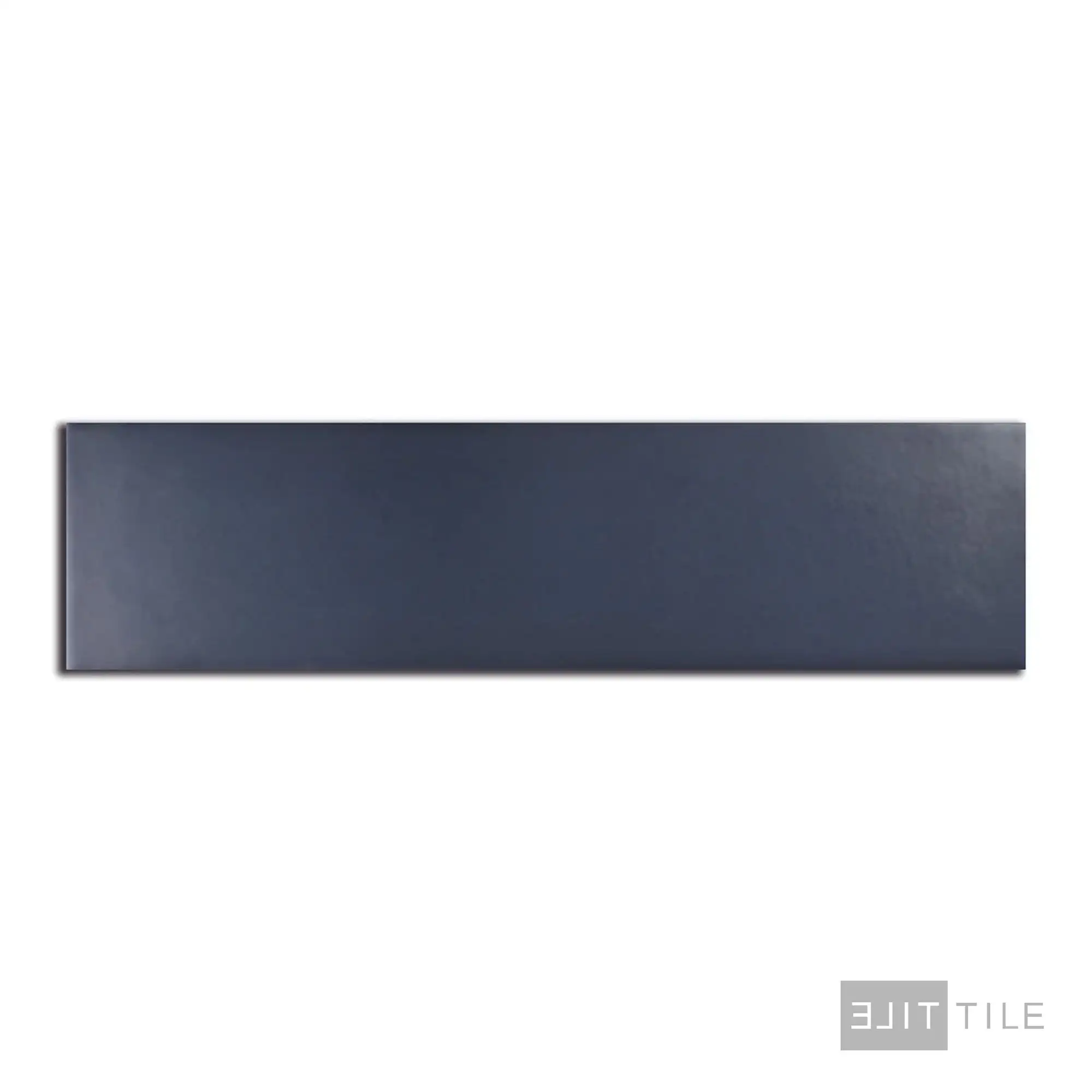 Stromboli Porcelain Field Tile 3.5X14.5 Glassy Blue Matte - Image 3