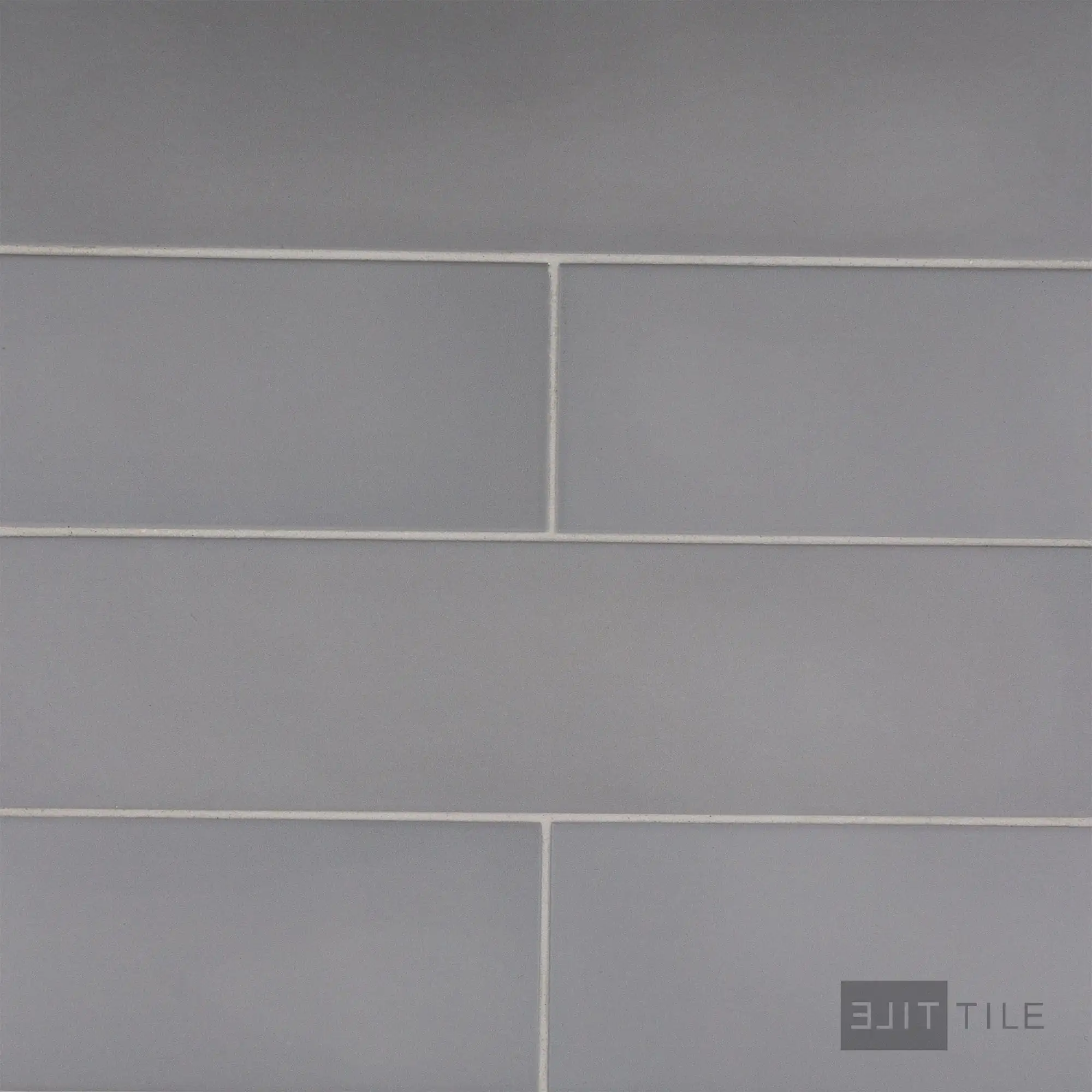 Stromboli Porcelain Field Tile 3.5X14.5 Simply Grey Matte