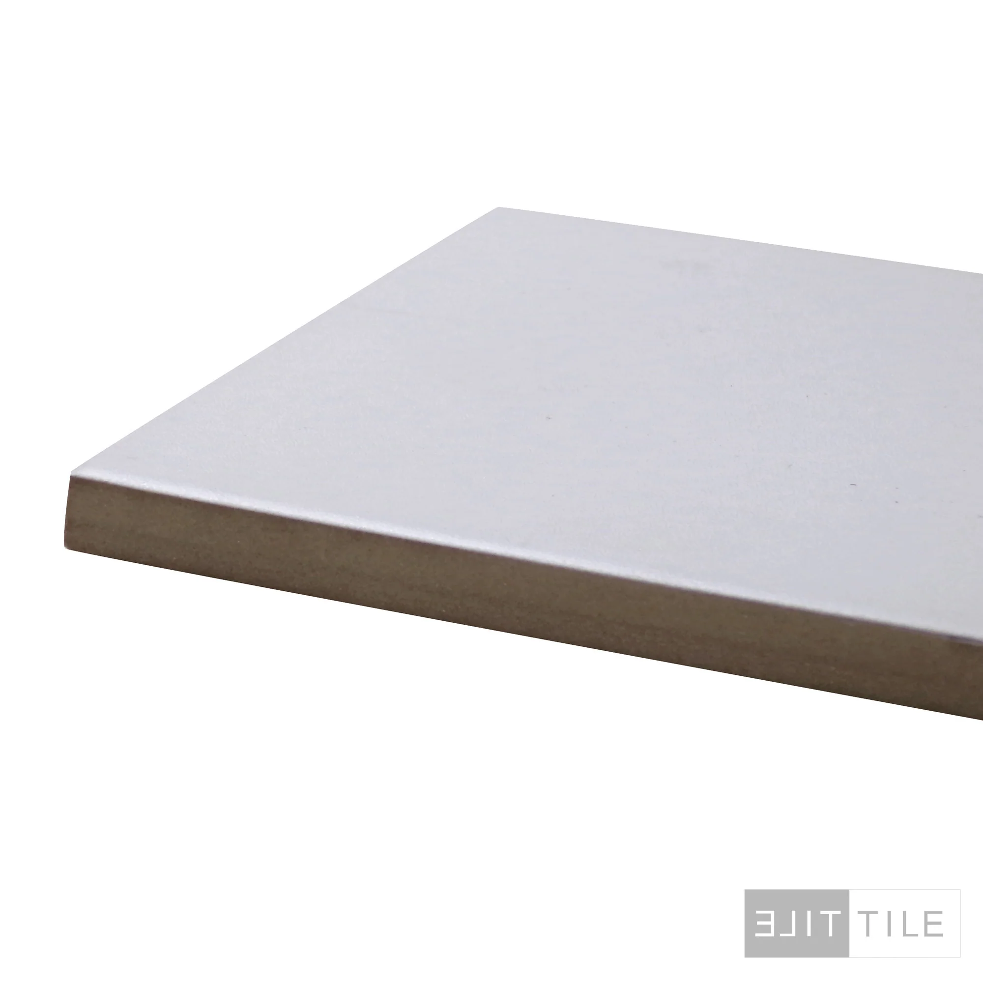 Stromboli Porcelain Tile 3.5X14.5 White Plume Matte - Image 4