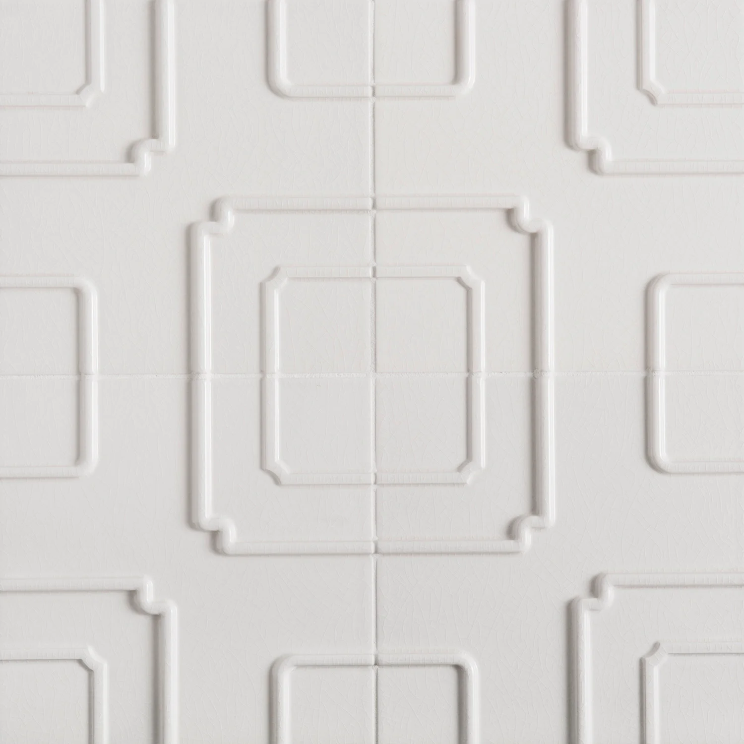 Studio Moderne Deco 10X10 Ecru Gloss