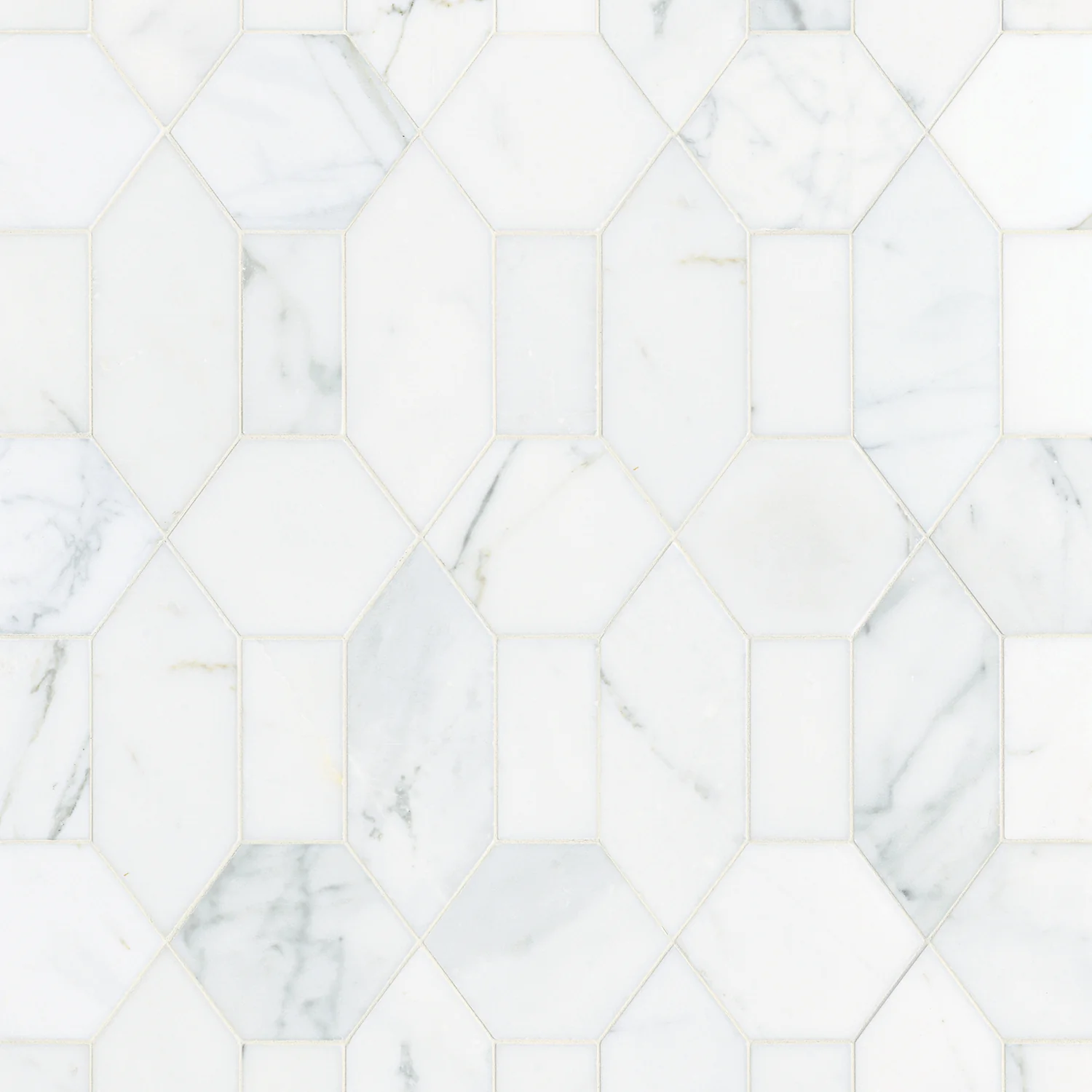 Studio Moderne Stone Mosaic 11-1/8X13-3/8 Calacatta Honed